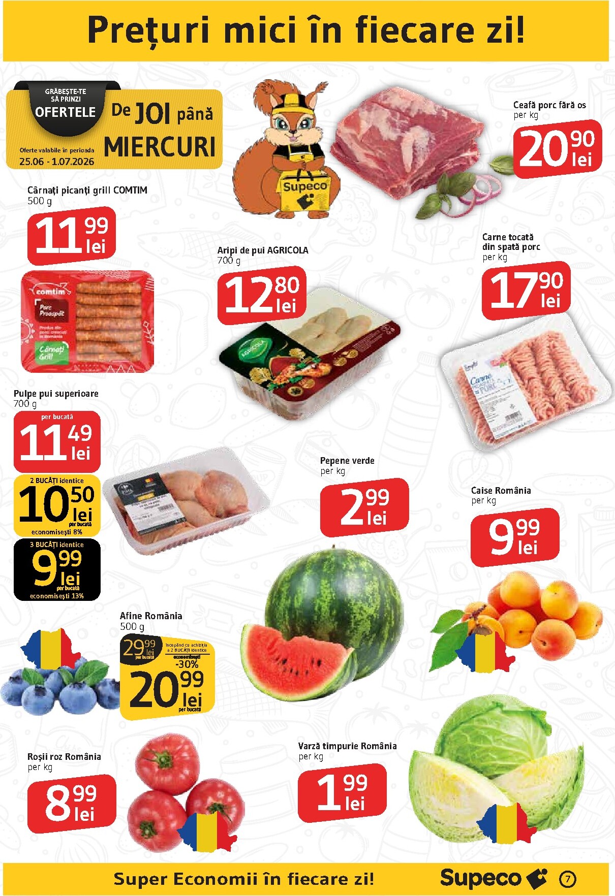 supeco - Brosura Supeco valabilă de la joi 25.06.2026 până la miercuri 08.07.2026 - page: 7