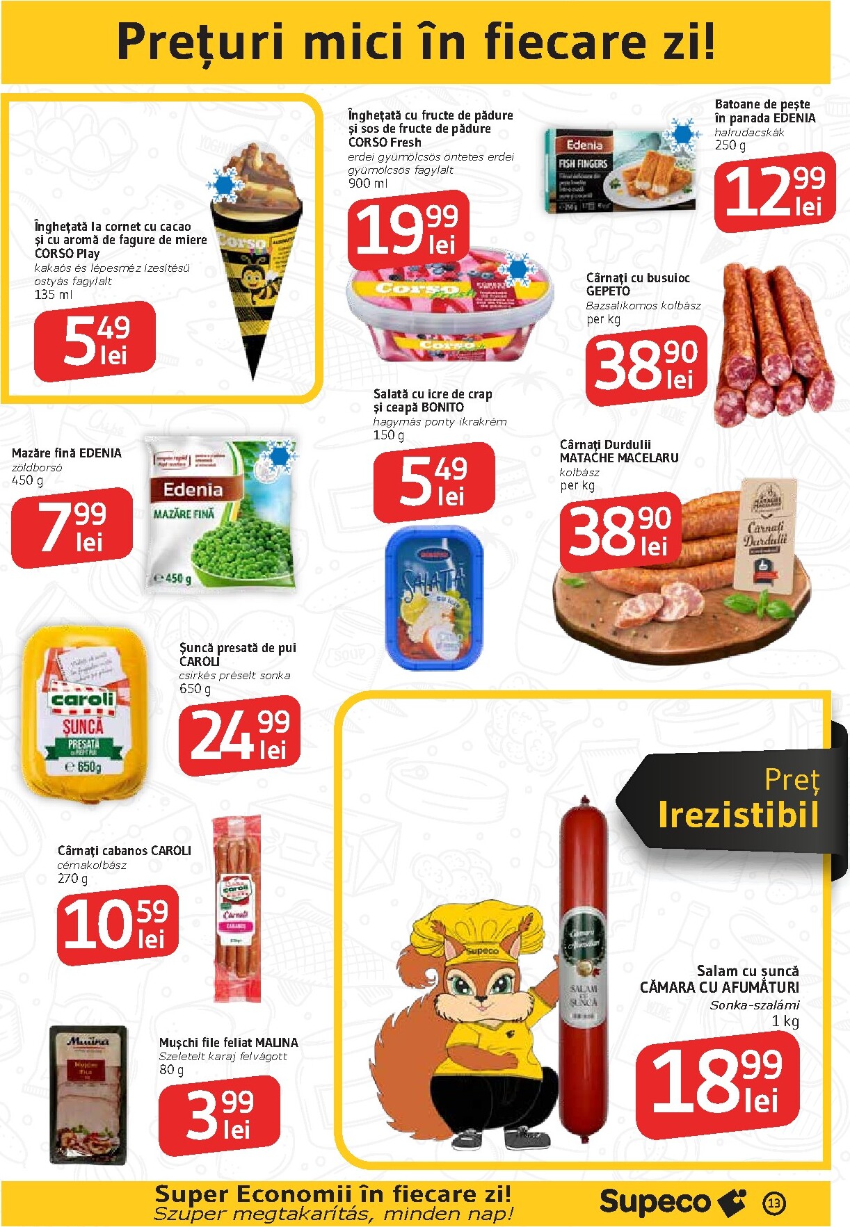 supeco - Pliantele viitoare Supeco - Bilingv valabil de la joi 09.07.2026 până la miercuri 22.07.2026 - page: 13