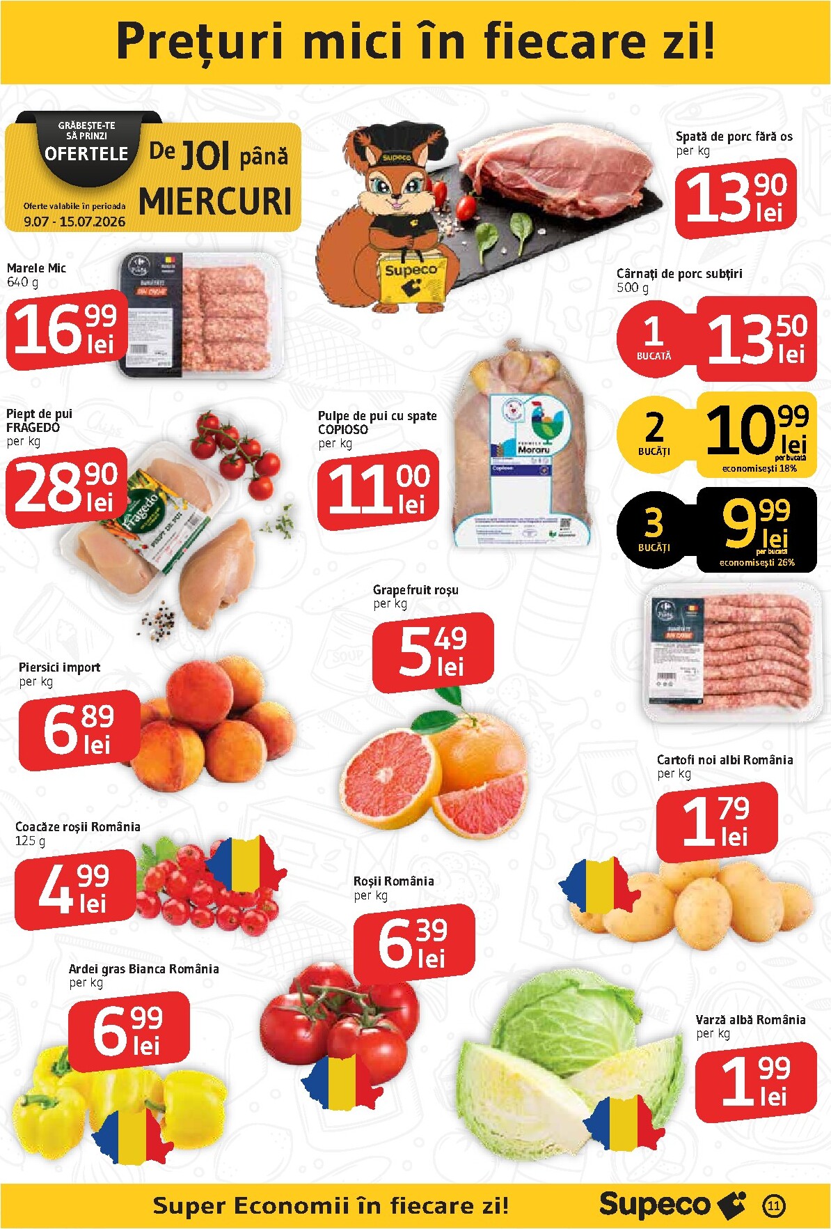 supeco - Pliantele viitoare Supeco valabil de la joi 09.07.2026 până la miercuri 22.07.2026 - page: 11