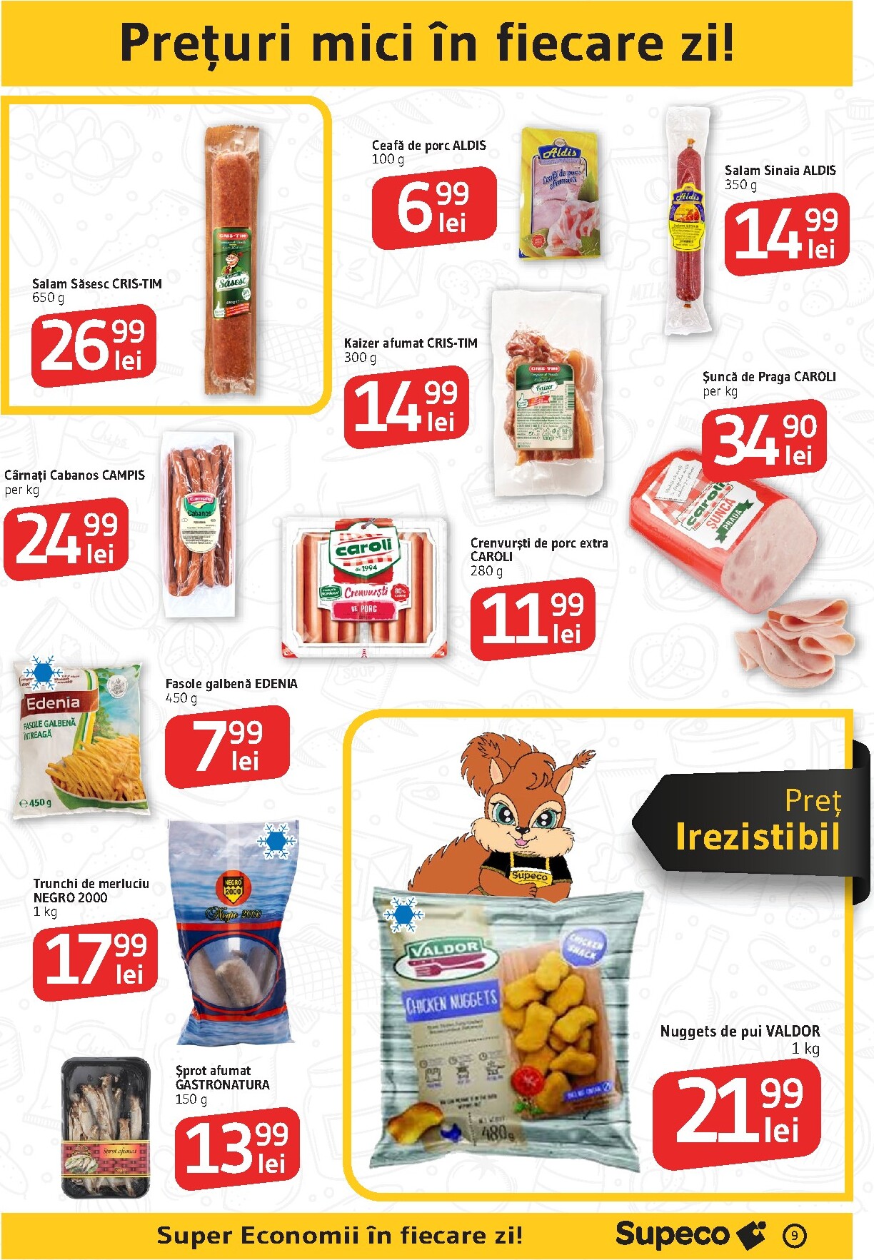 supeco - Pliantele viitoare Supeco - Catalog 15 valabil de la joi 23.07.2026 până la miercuri 29.07.2026 - page: 9