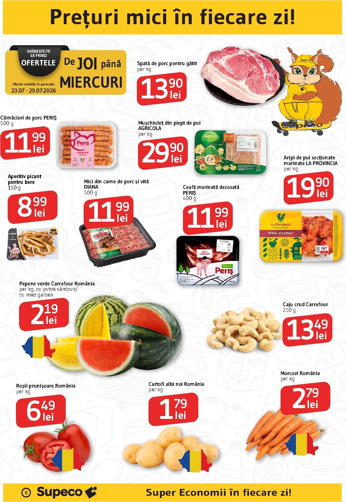 supeco - Pliantele viitoare Supeco - Catalog 15 valabil de la joi 23.07.2026 până la miercuri 29.07.2026 - page: 6