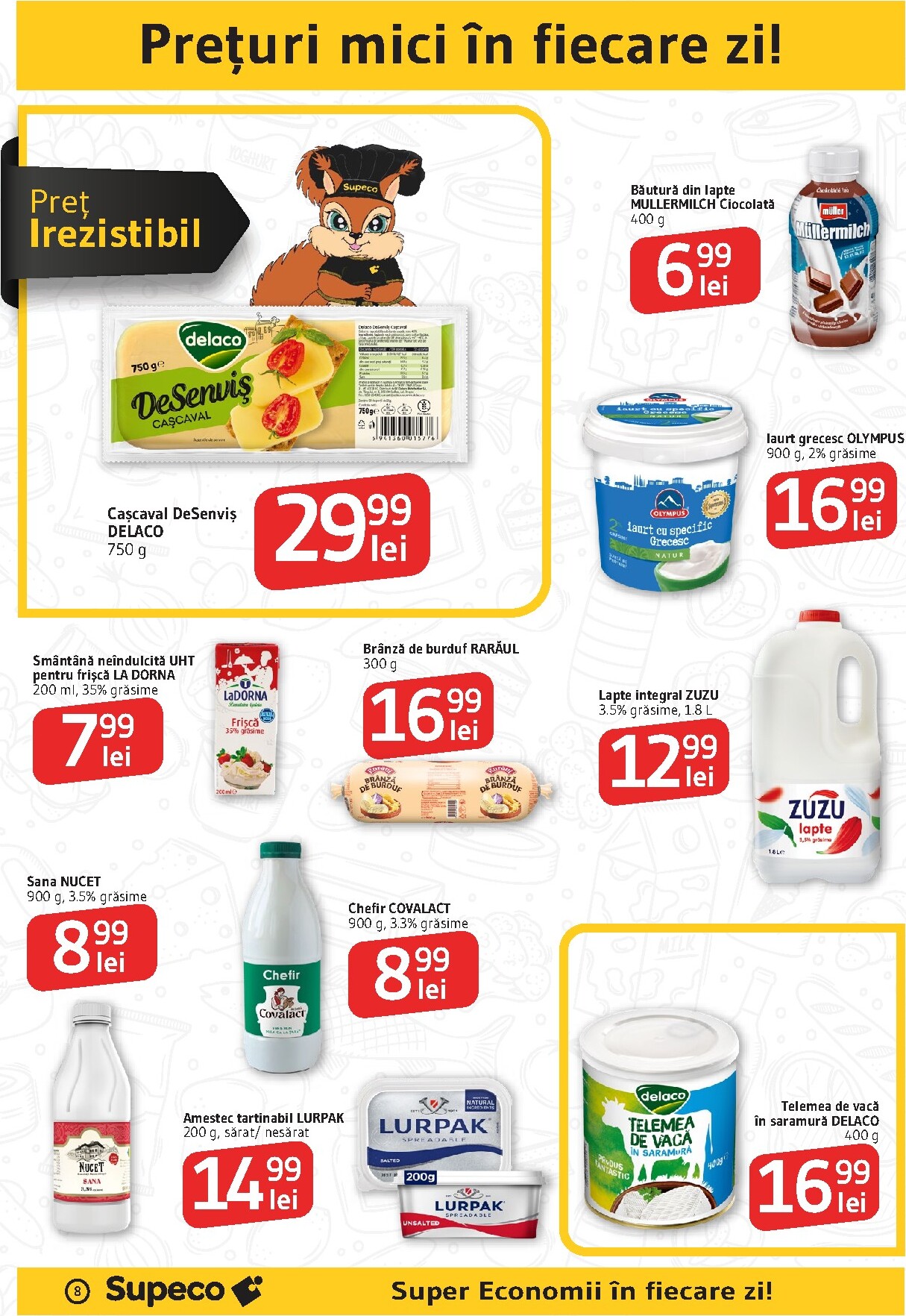 supeco - Pliantele viitoare Supeco - Catalog 15 valabil de la joi 23.07.2026 până la miercuri 29.07.2026 - page: 8