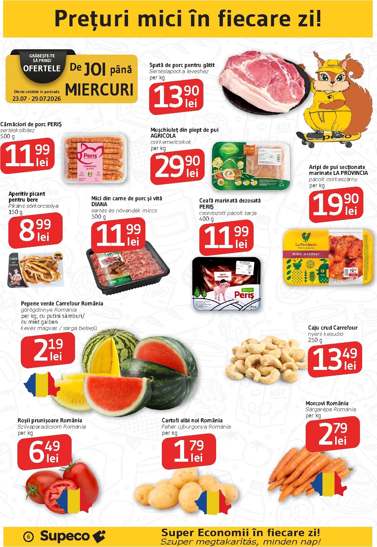 supeco - Pliantele viitoare Supeco - Bilingv valabil de la joi 23.07.2026 până la miercuri 05.08.2026 - page: 6