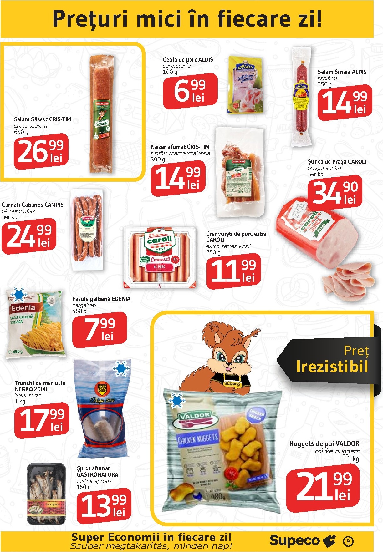 supeco - Pliantele viitoare Supeco - Bilingv valabil de la joi 23.07.2026 până la miercuri 05.08.2026 - page: 9