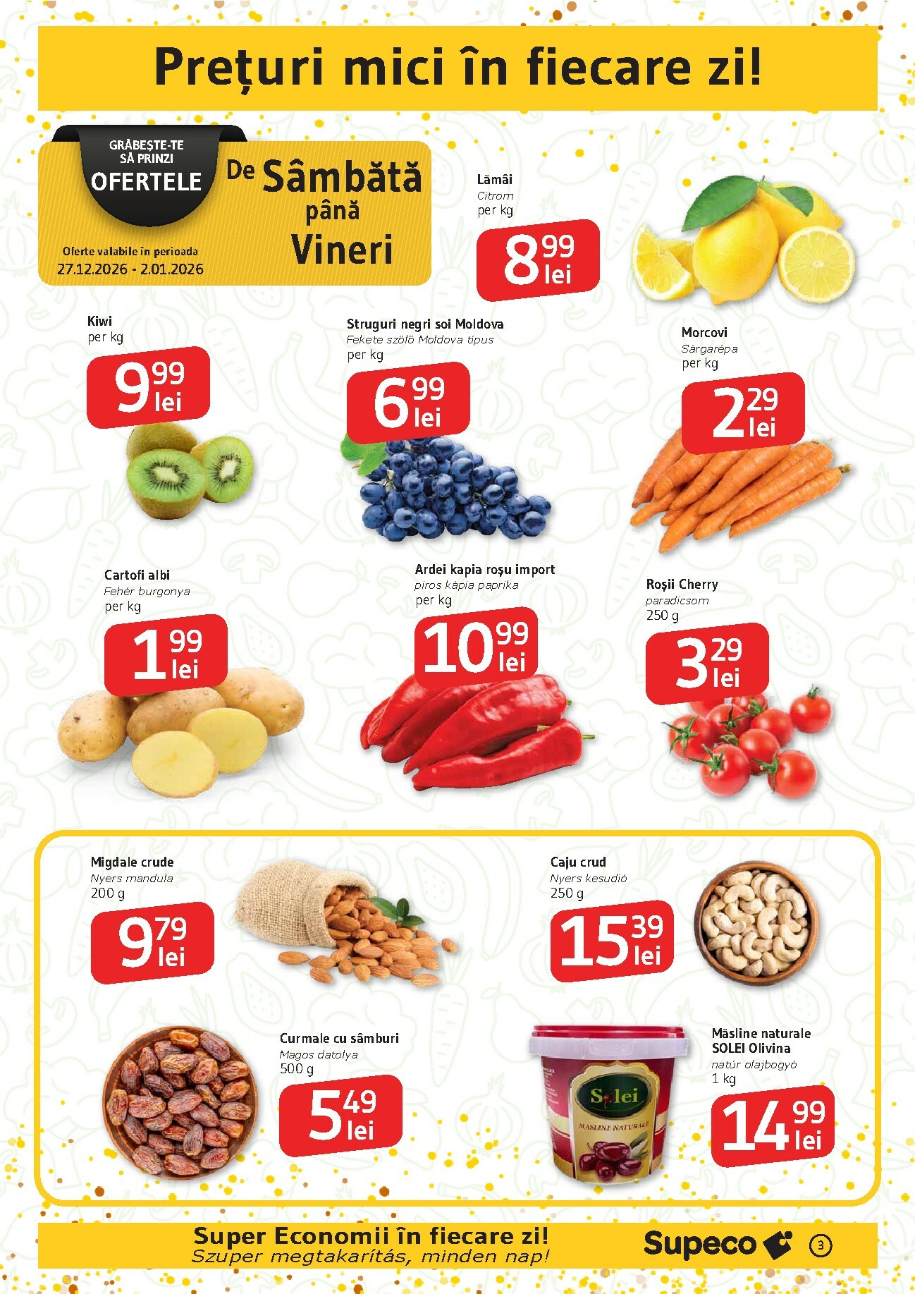 supeco - Catalog Supeco - Bilingv online – oferte valabile din 27.12. - page: 3