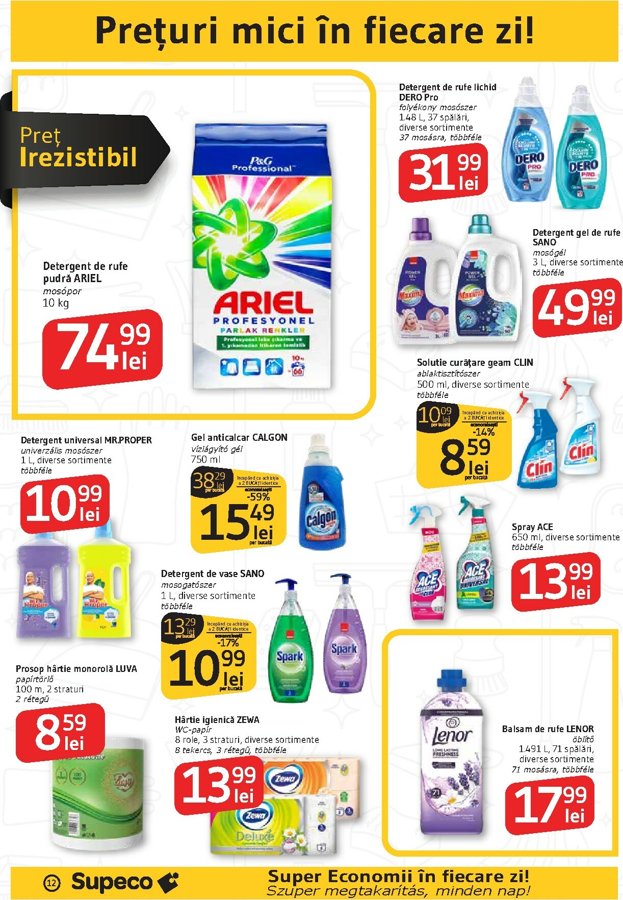 supeco - Catalog Supeco - Bilingv online – oferte valabile din 22.01. - page: 12