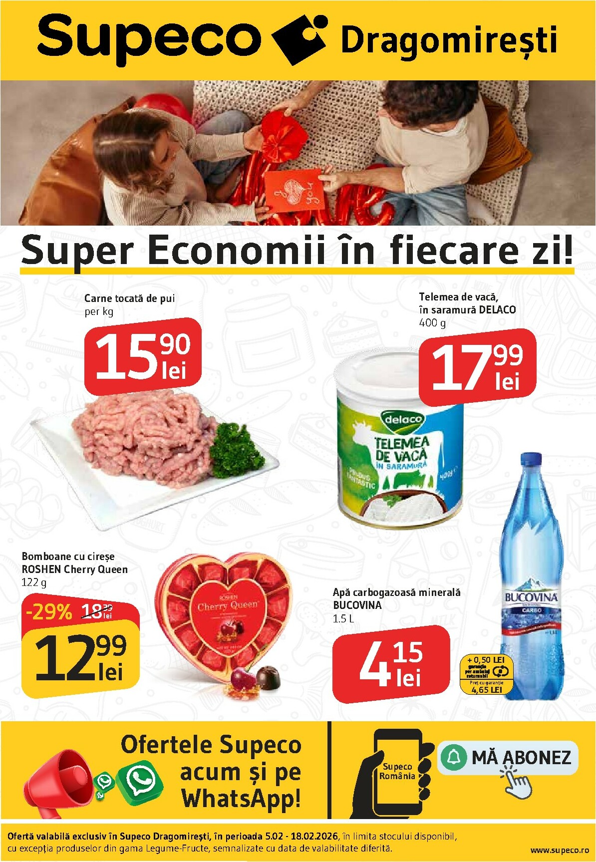 supeco - Catalog Supeco - Dragomiresti-Vale online – oferte valabile din 05.02.2026 - page: 1