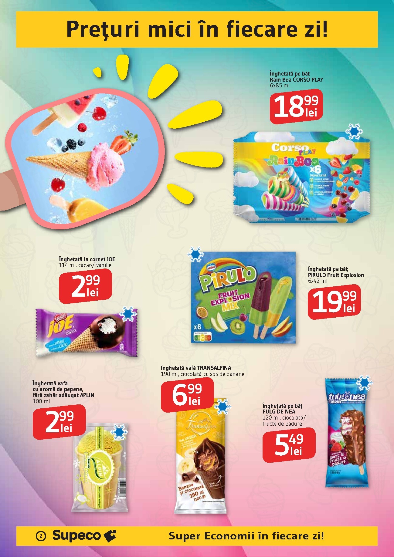 supeco - Pliantele viitoare Supeco - Catalog Inghetata valabil de la joi 07.05.2026 până la miercuri 20.05.2026 - page: 2
