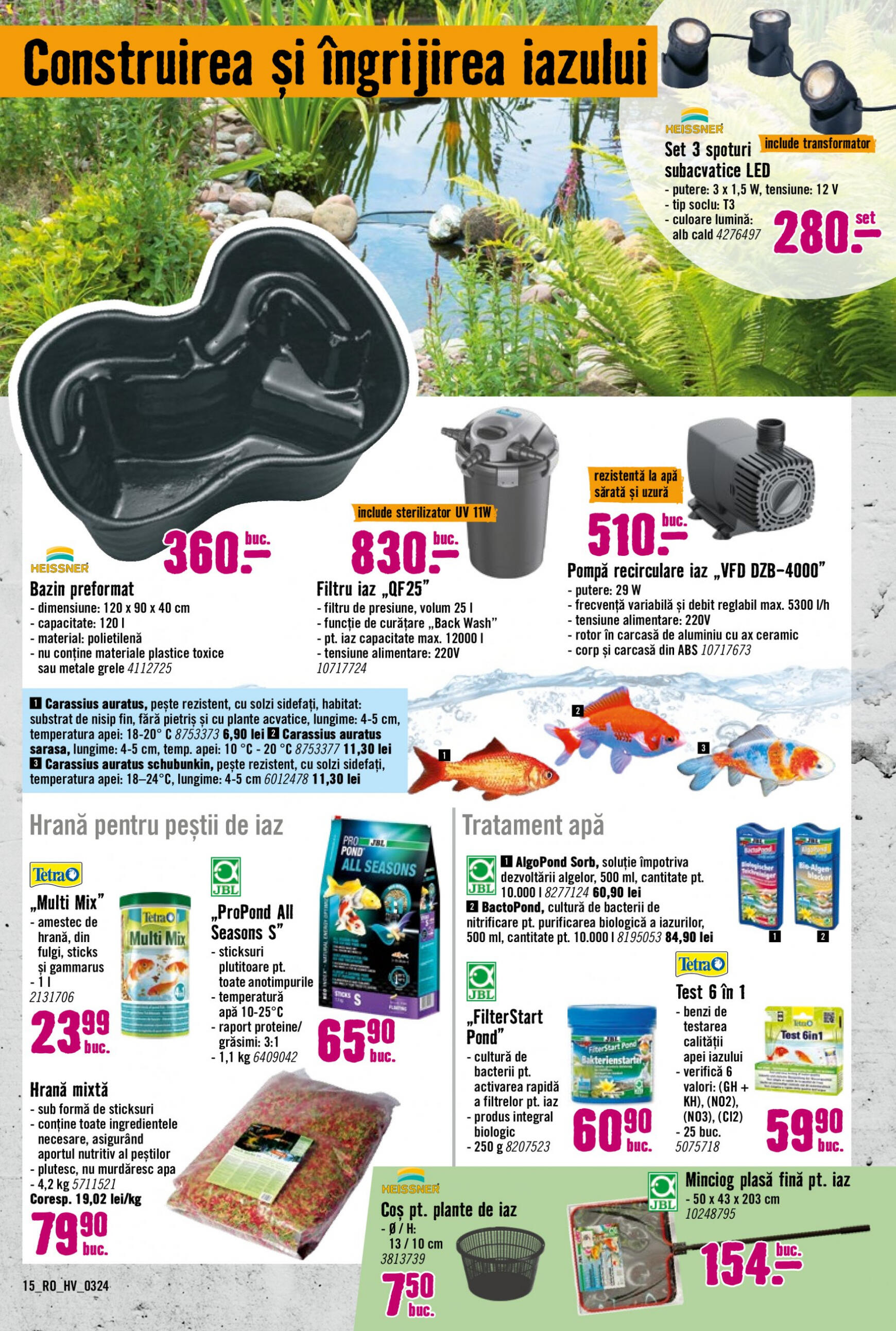hornbach - Hornbach - Fiecare primăvară, un alt început valabil de 01.03.2024 - page: 15 hornbach - Hornbach - Fiecare primăvară, un alt început valabil de 01.03.2024 - page: 15