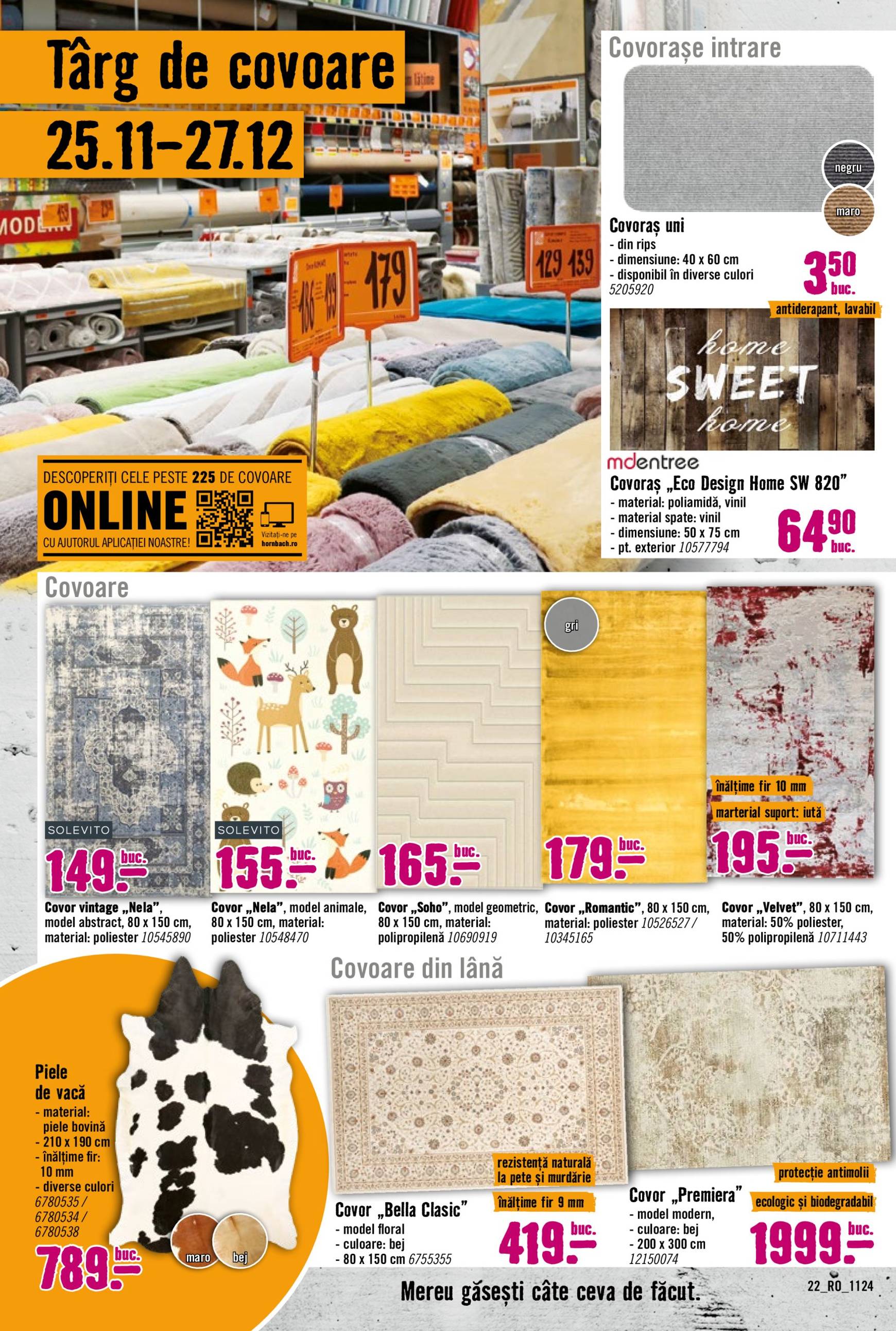 hornbach - Catalog Hornbach valabil din 28.10. - 30.11. - page: 22 hornbach - Catalog Hornbach valabil din 28.10. - 30.11. - page: 22