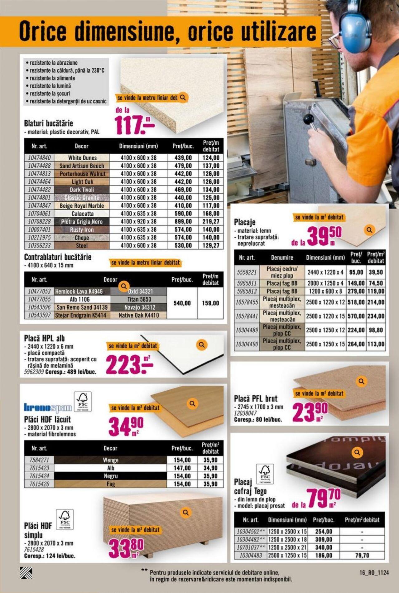 hornbach - Catalog Hornbach 28.10.2024 - 30.11.2024 - page: 16 hornbach - Catalog Hornbach 28.10.2024 - 30.11.2024 - page: 16
