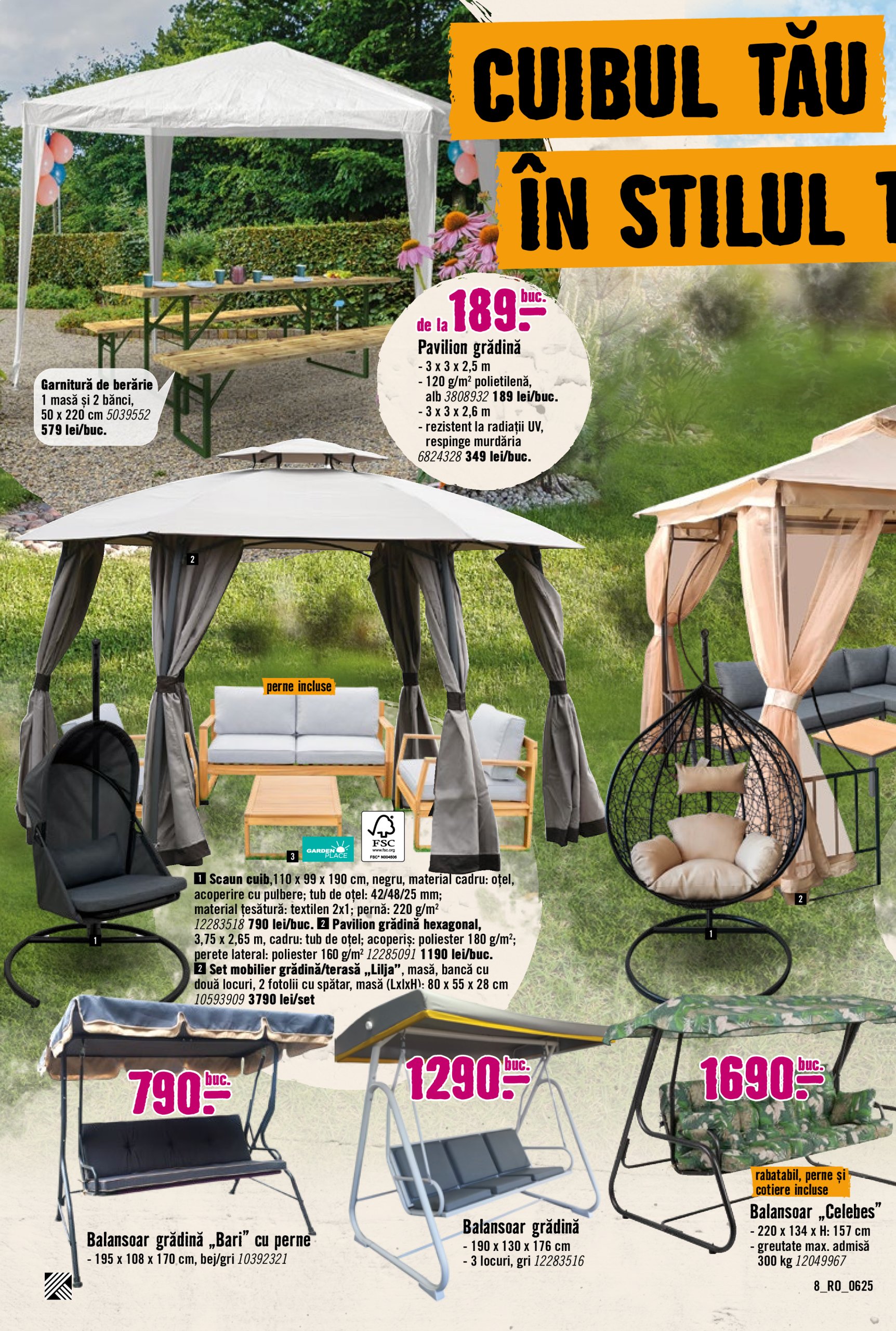 hornbach - Catalog Hornbach valabil din 27.06. până pe 26.07. - page: 8