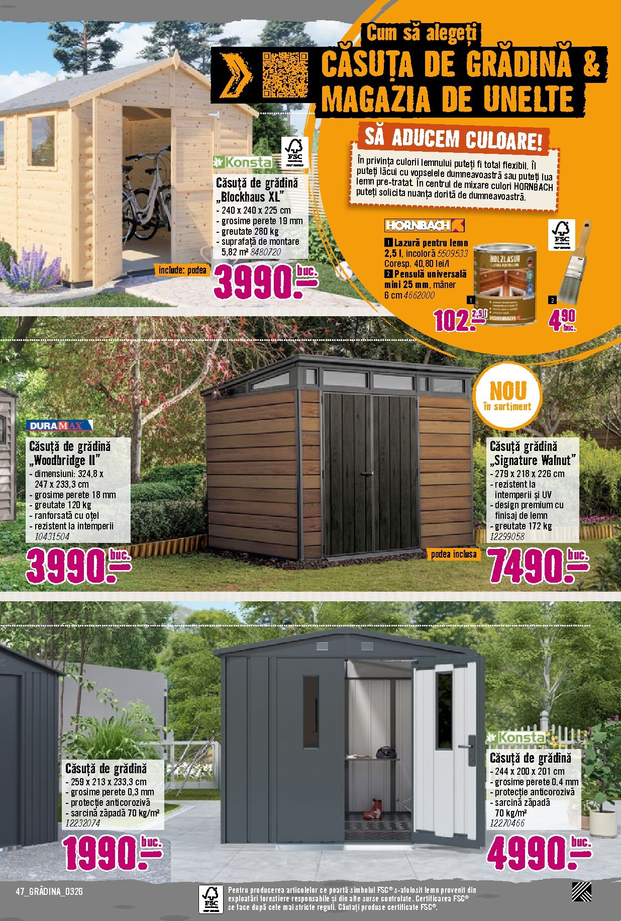 hornbach - Catalog Hornbach - Grădină online – oferte valabile din 23.03.2026 - page: 47