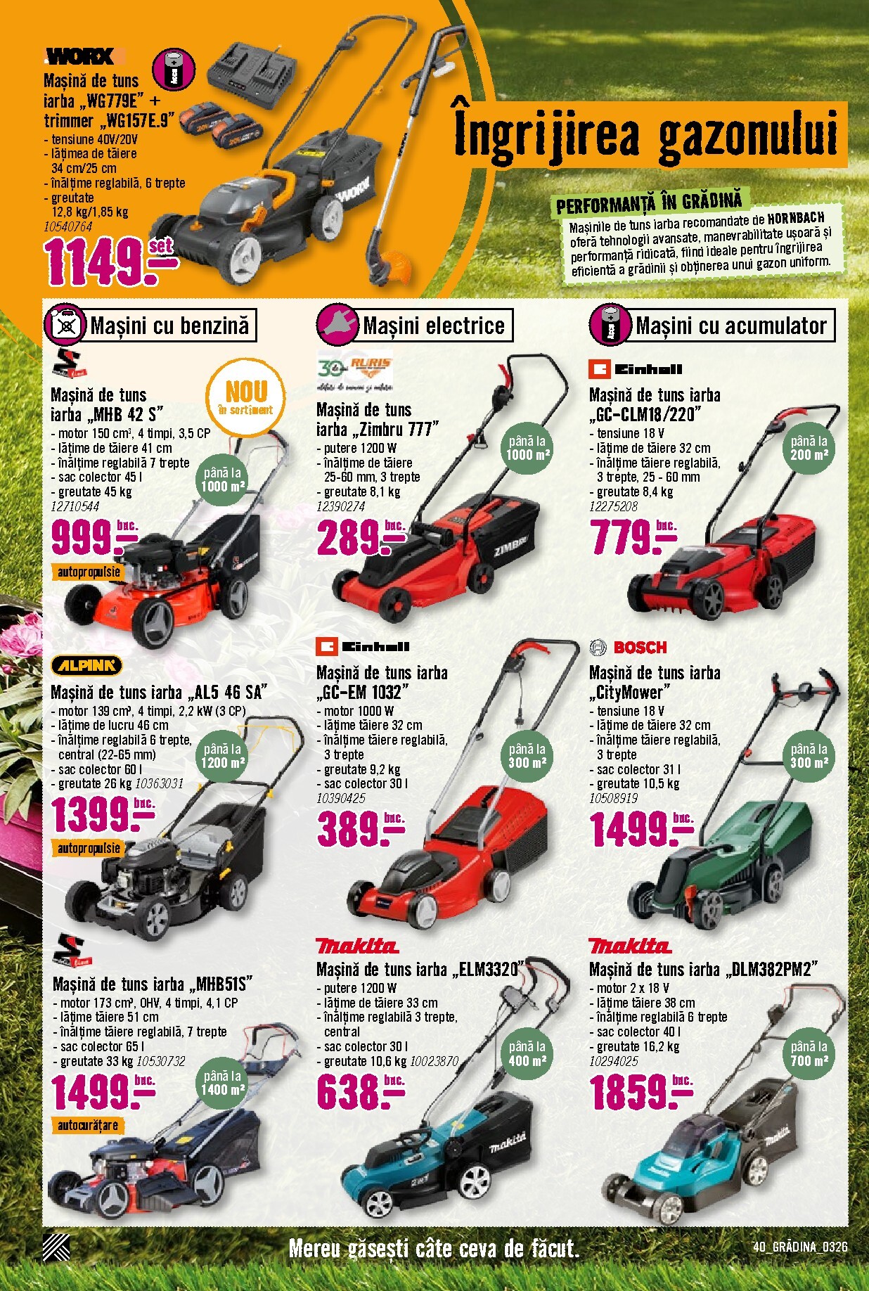 hornbach - Catalog Hornbach - Grădină online – oferte valabile din 23.03.2026 - page: 40