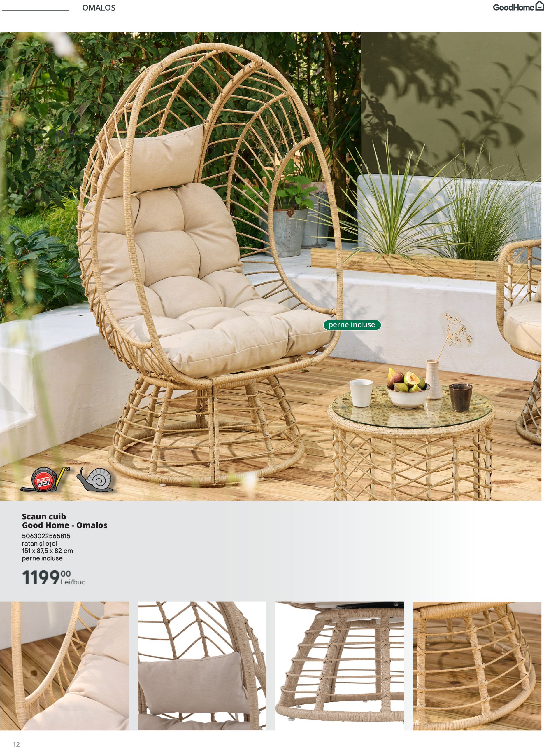 brico-depot - Catalog Brico Dépôt - Mobilier de grădină valabil din 28.03. - 31.10. - page: 12 brico-depot - Catalog Brico Dépôt - Mobilier de grădină valabil din 28.03. - 31.10. - page: 12