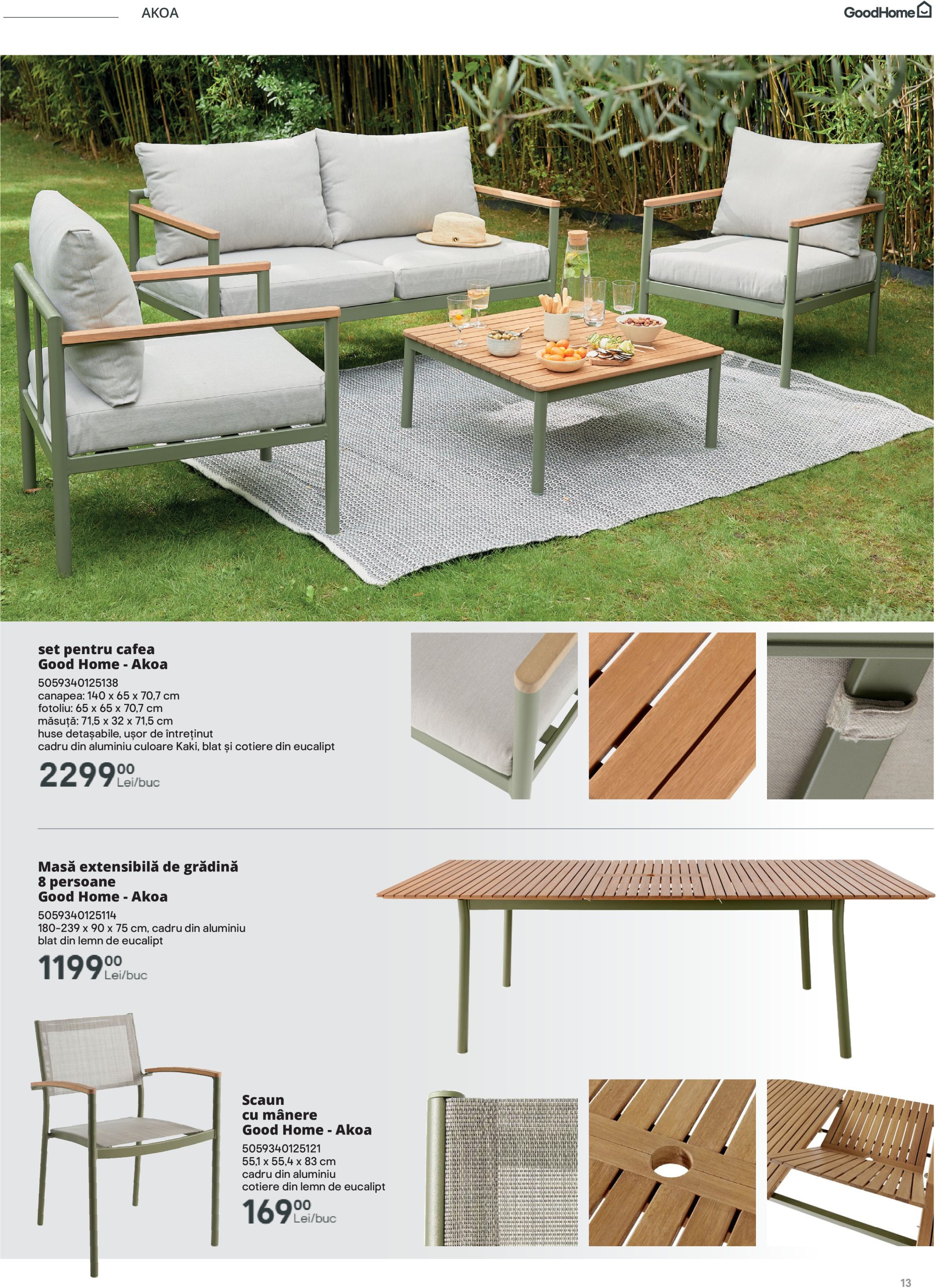 brico-depot - Catalog Brico Dépôt - Mobilier de grădină valabil din 28.03. - 31.10. - page: 13 brico-depot - Catalog Brico Dépôt - Mobilier de grădină valabil din 28.03. - 31.10. - page: 13