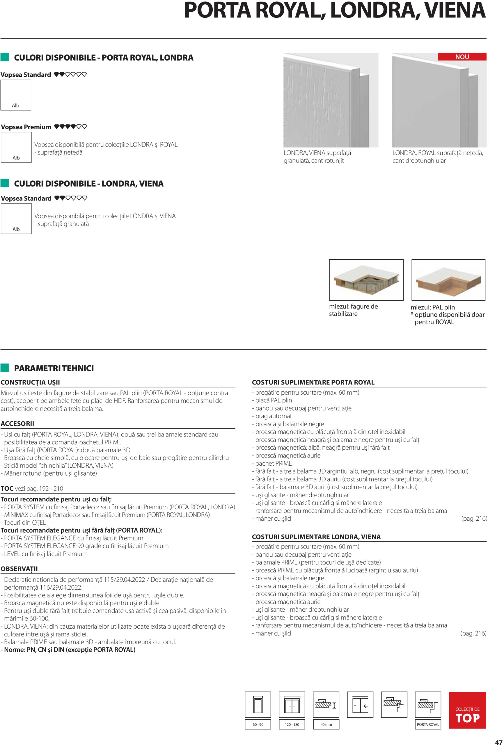 porta-doors - Catalog Porta Doors valabil din 11.12. - 31.12. - page: 47 porta-doors - Catalog Porta Doors valabil din 11.12. - 31.12. - page: 47