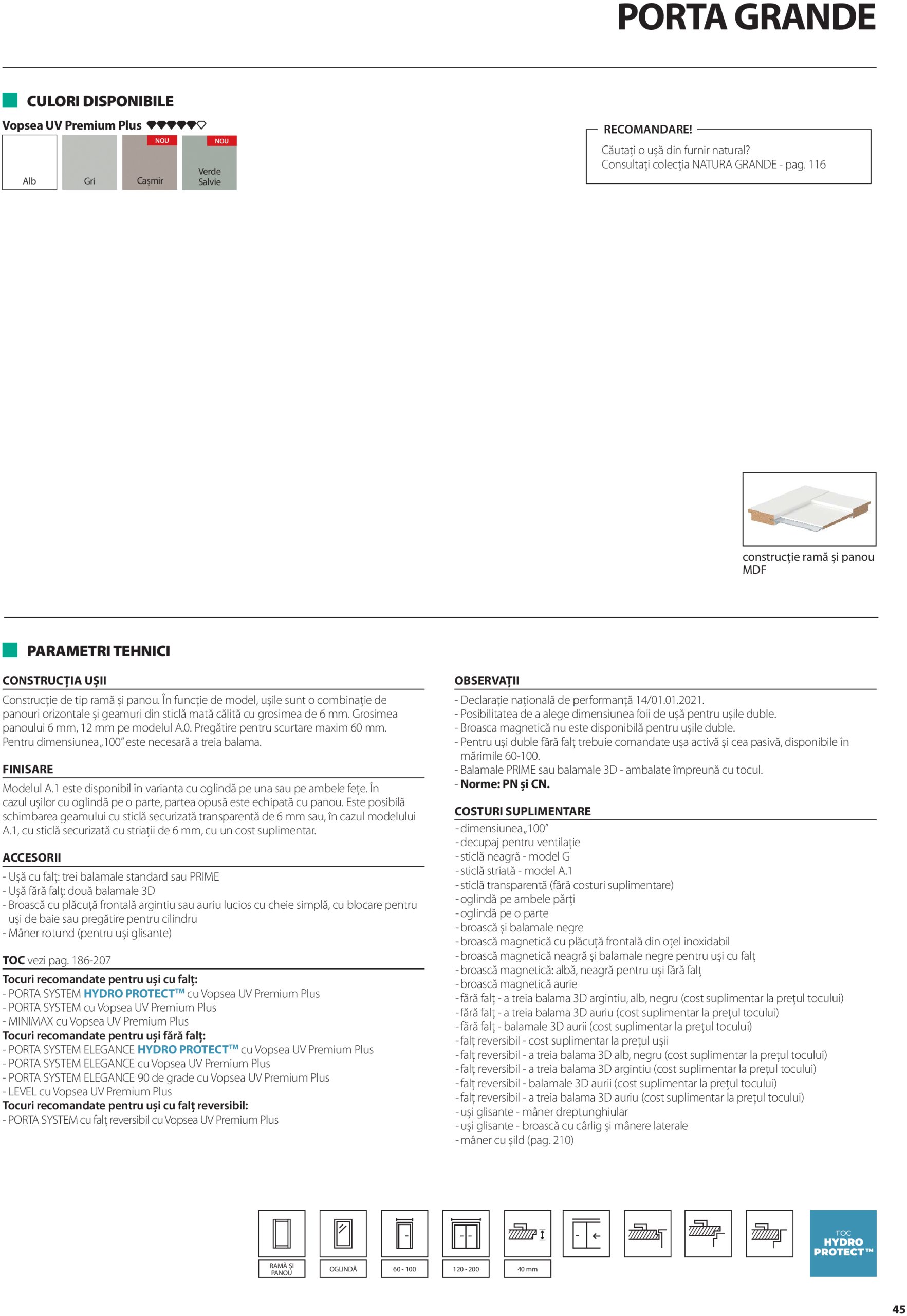 porta-doors - Catalog Porta Doors - Catalog 2025 valabil din 07.05. - 31.12. - page: 45 porta-doors - Catalog Porta Doors - Catalog 2025 valabil din 07.05. - 31.12. - page: 45