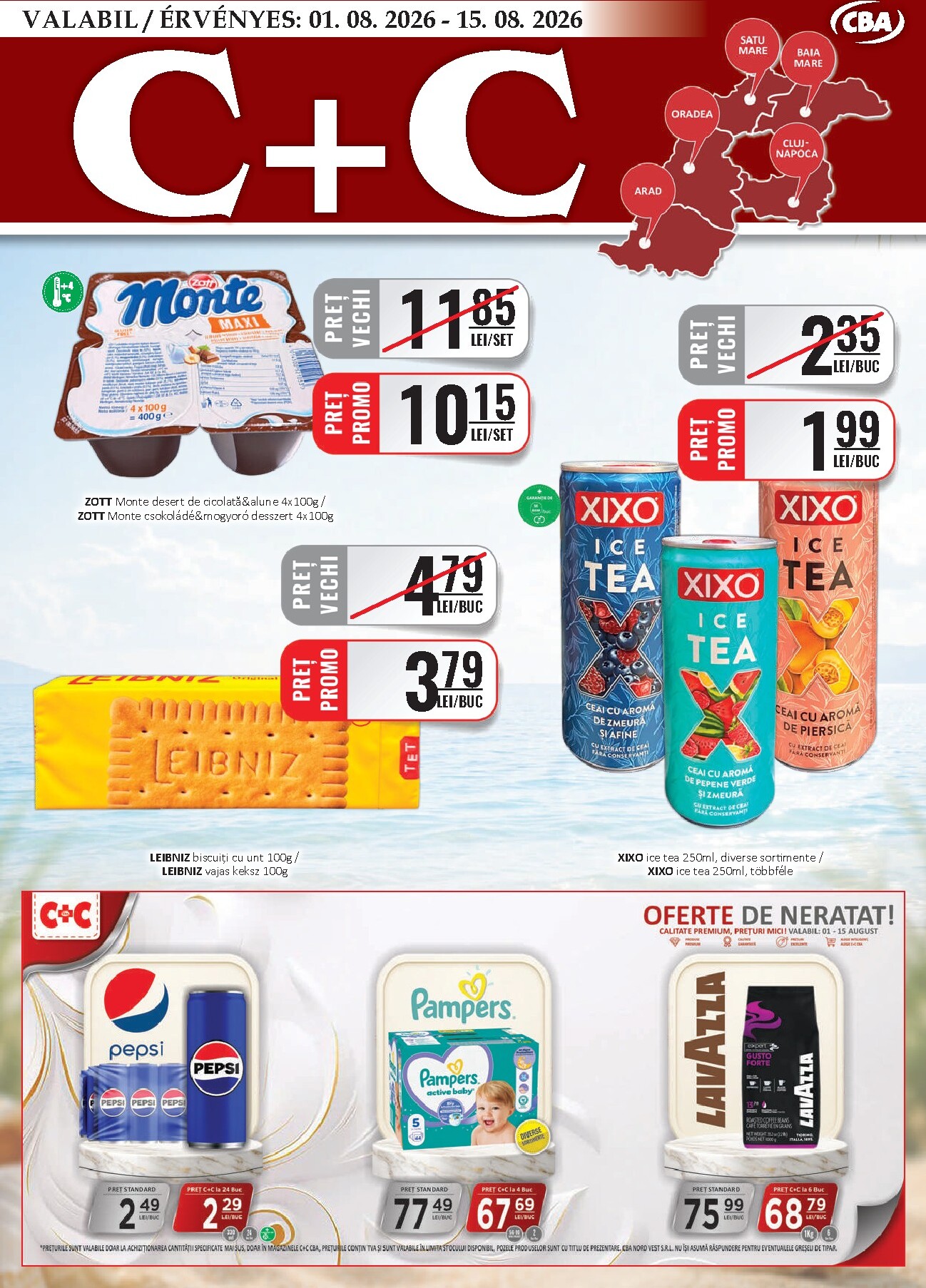 cba - CBA - Cash & Carry pliante pentru săptămâna viitoare de la sâmbătă 01.08.2026 până la sâmbătă 15.08.2026 - page: 1