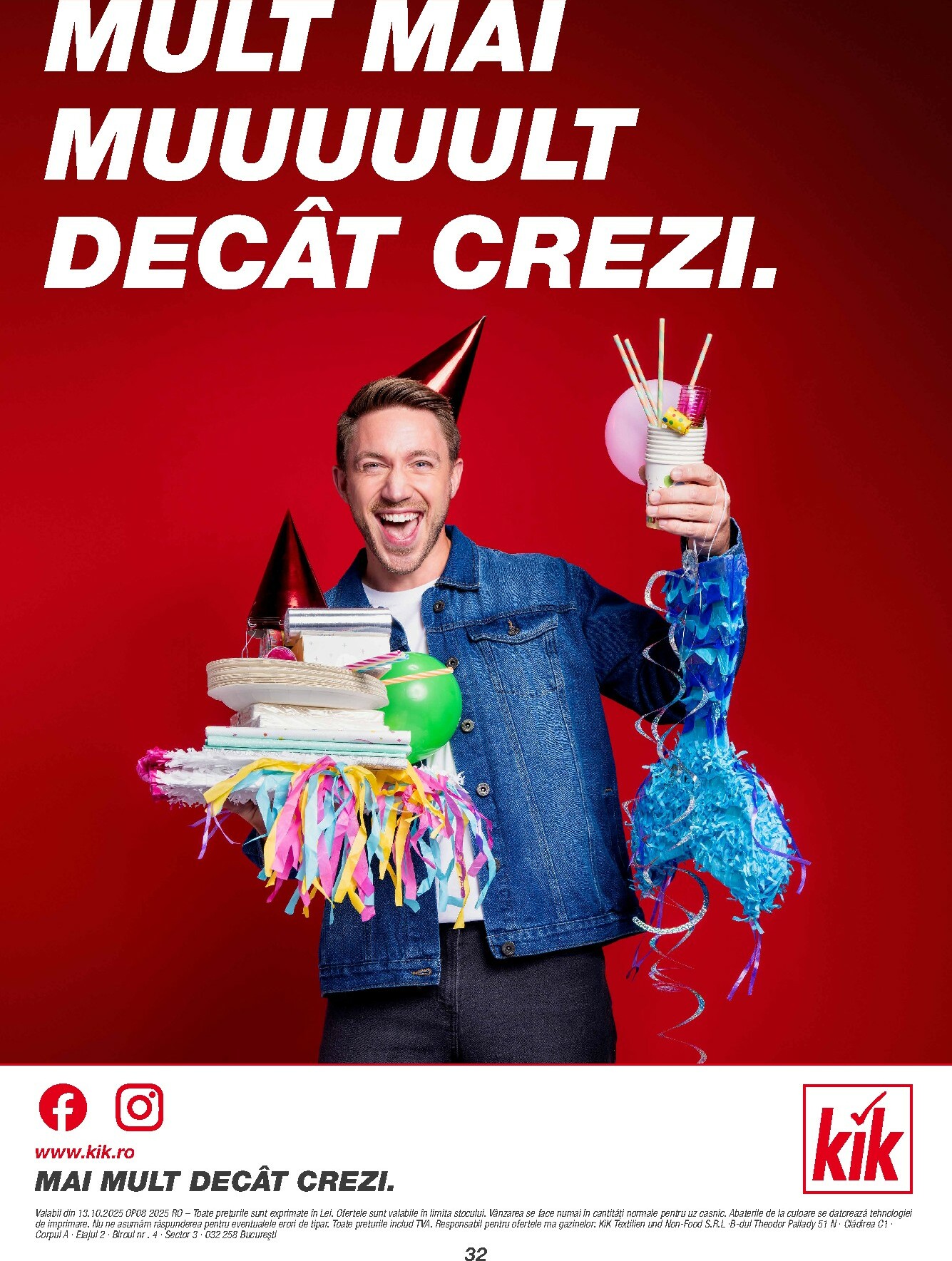 kik - Catalog KiK online – oferte valabile din 13.10. - page: 32