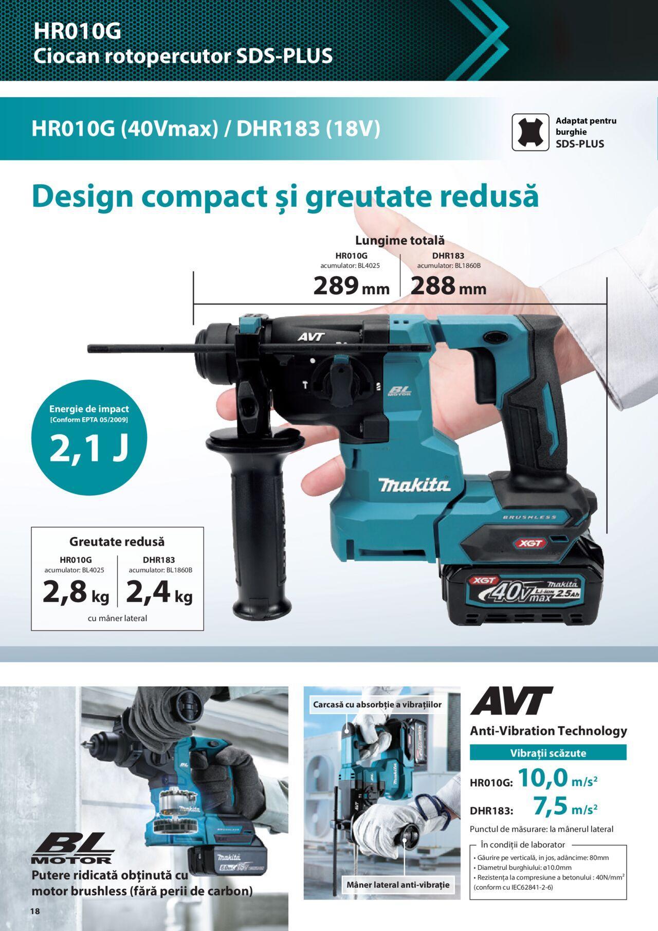 makita - Makita catalog - Masini profesionale Makita XGT de joi 20.06.2024 - page: 18 makita - Makita catalog - Masini profesionale Makita XGT de joi 20.06.2024 - page: 18