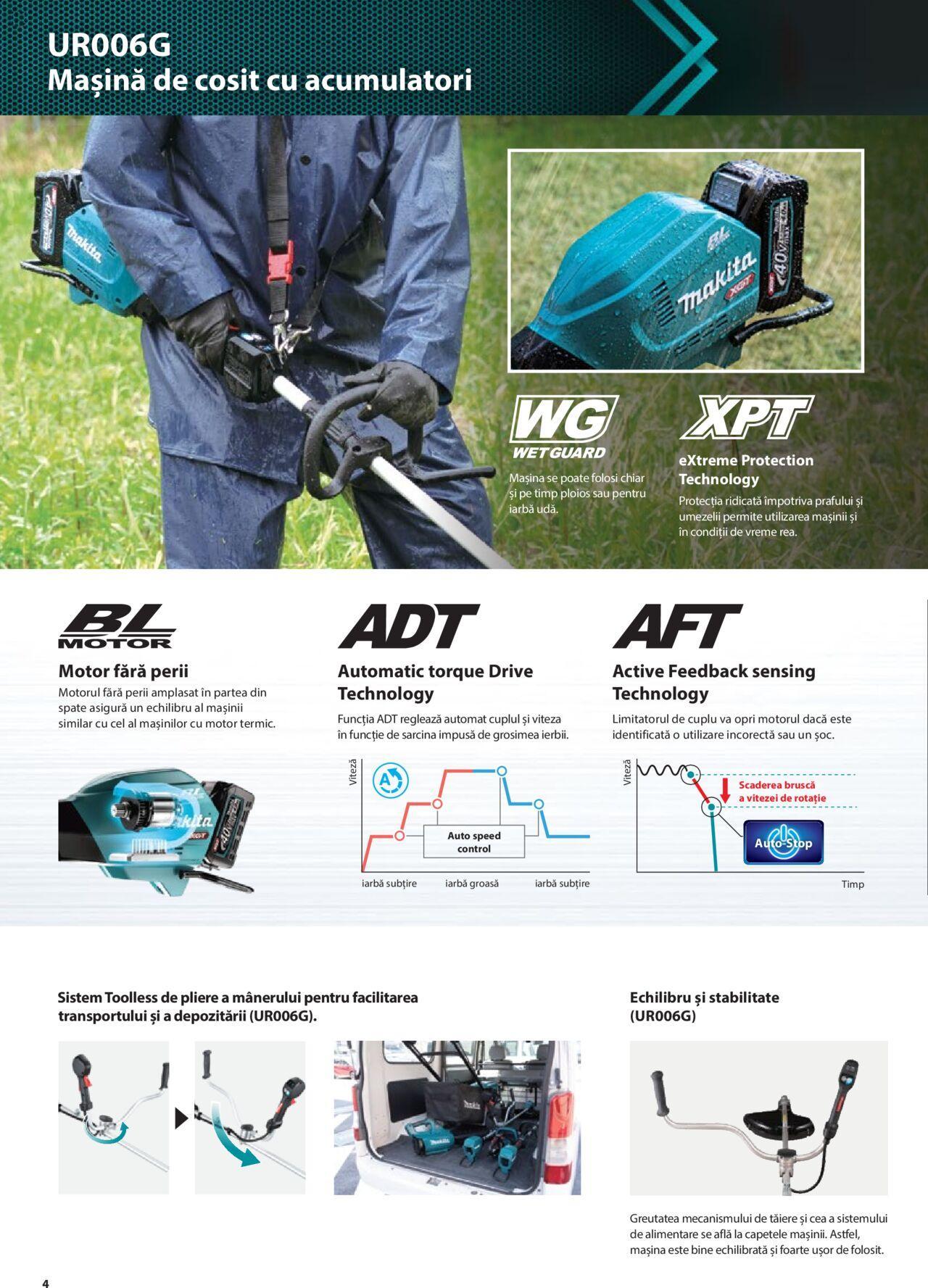makita - Makita catalog - Masini de gradina Makita XGT de joi 20.06.2024 - page: 4 makita - Makita catalog - Masini de gradina Makita XGT de joi 20.06.2024 - page: 4