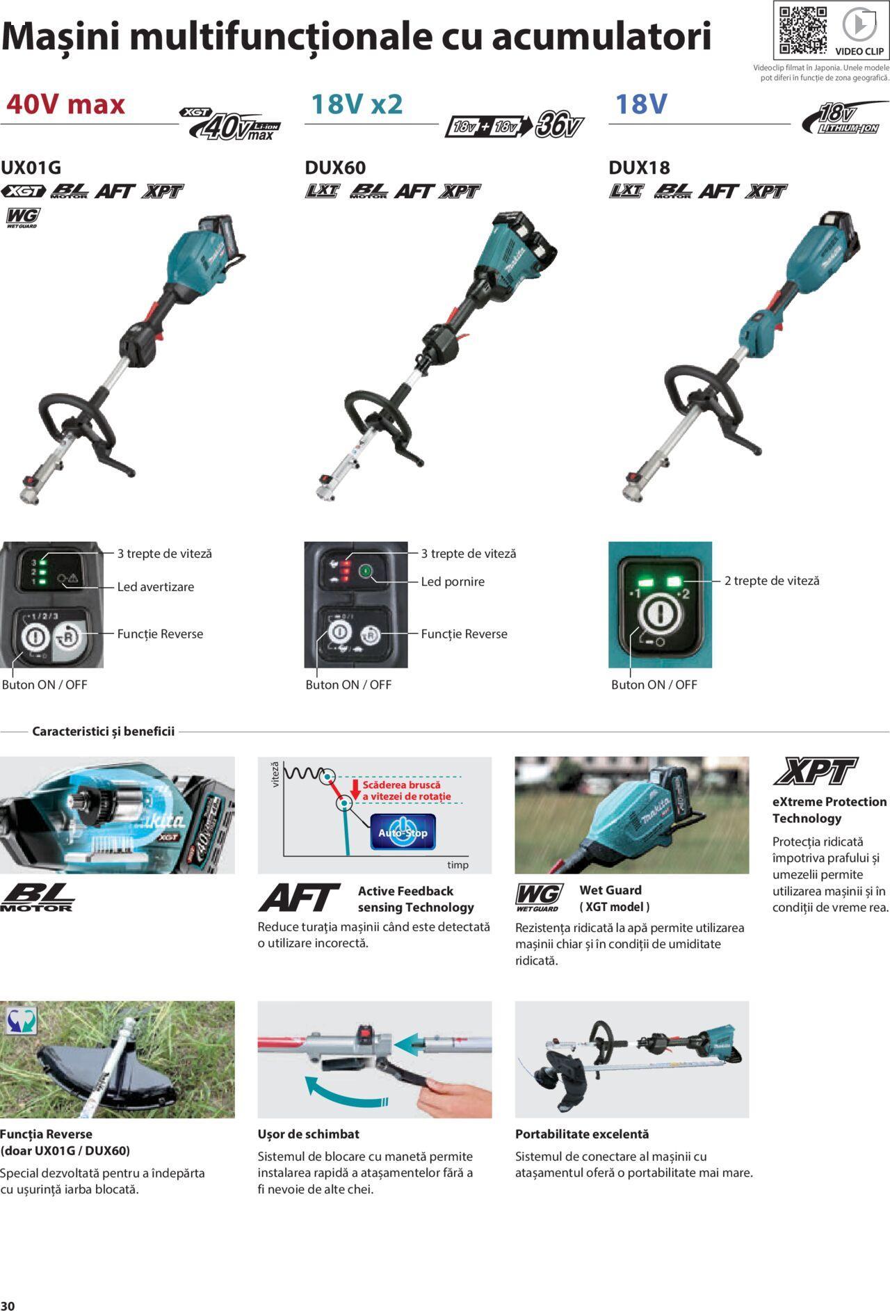 makita - Makita catalog - Mașini de Grădină de joi 01.02.2024 - page: 30 makita - Makita catalog - Mașini de Grădină de joi 01.02.2024 - page: 30