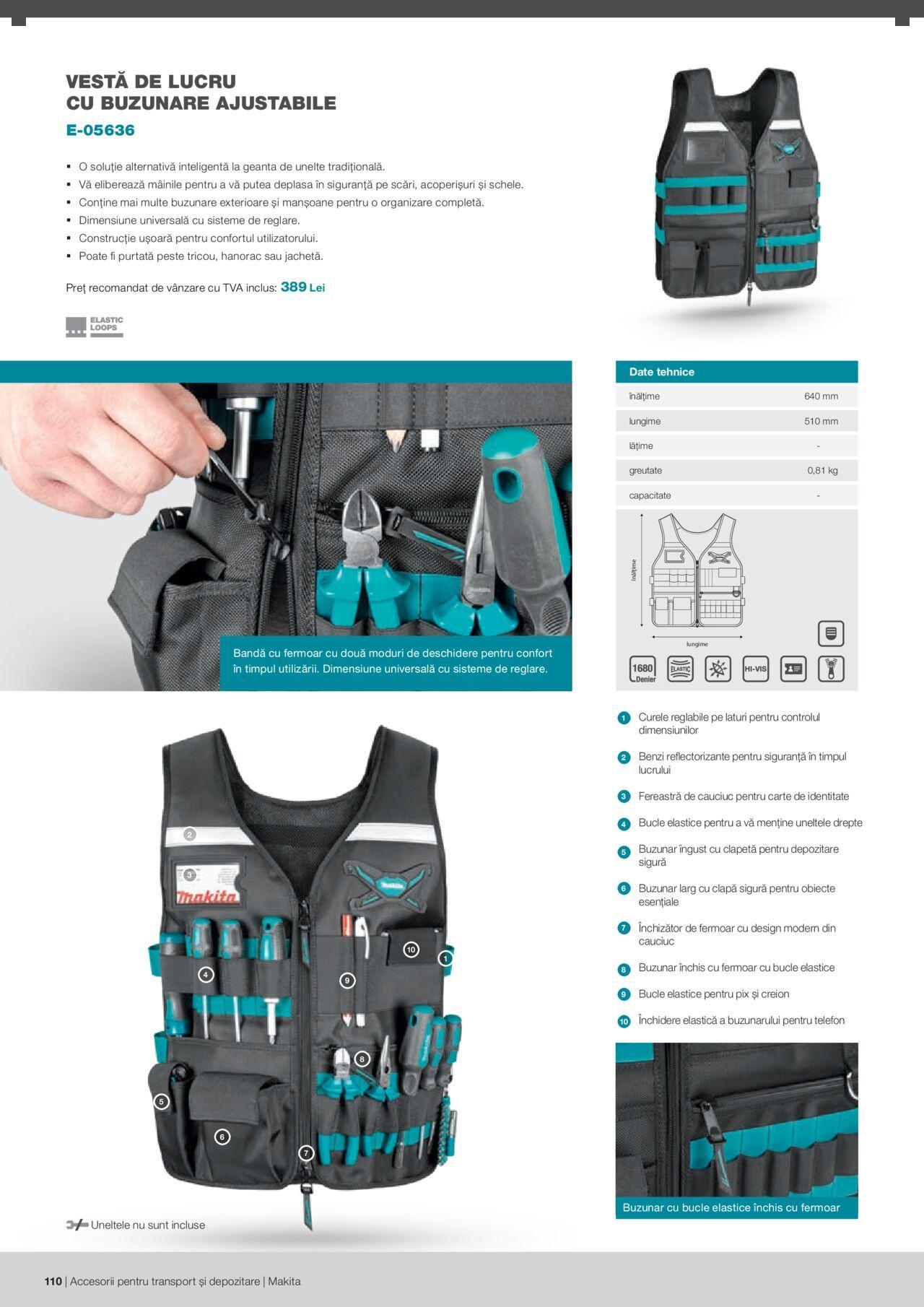 makita - Makita catalog - Accesorii pentru transport si depozitare de luni 06.09.2021 - page: 110 makita - Makita catalog - Accesorii pentru transport si depozitare de luni 06.09.2021 - page: 110