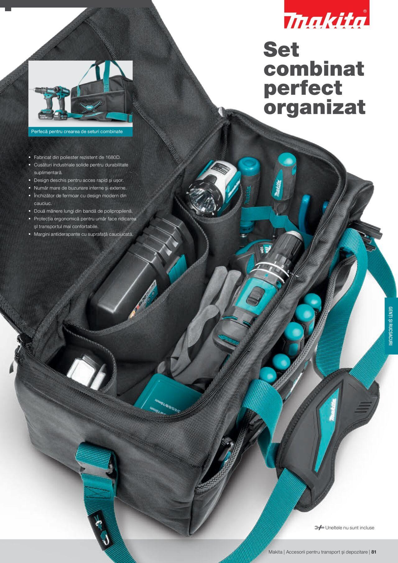 makita - Makita catalog - Accesorii pentru transport si depozitare de luni 06.09.2021 - page: 81 makita - Makita catalog - Accesorii pentru transport si depozitare de luni 06.09.2021 - page: 81