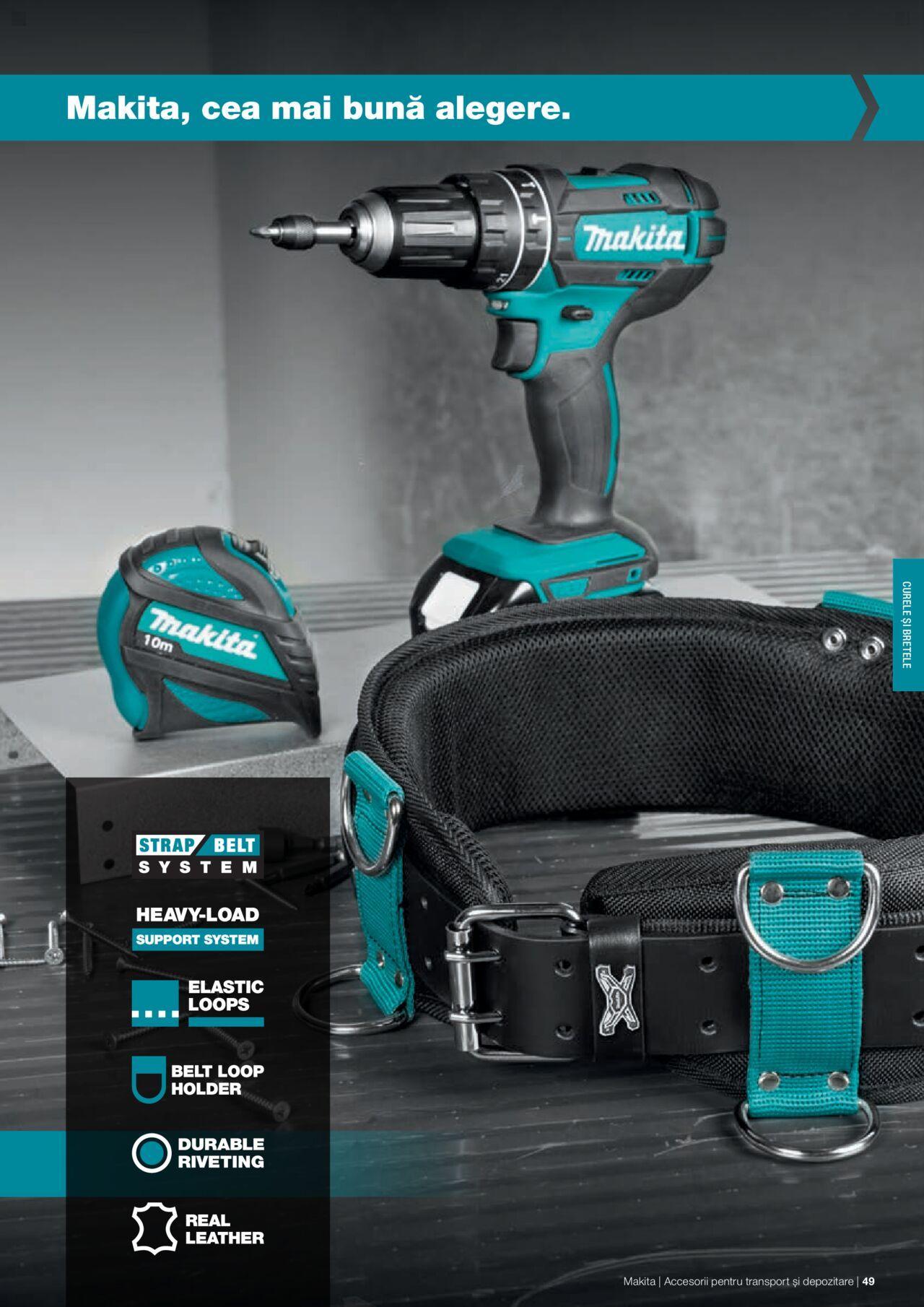 makita - Makita catalog - Accesorii pentru transport si depozitare de luni 06.09.2021 - page: 49 makita - Makita catalog - Accesorii pentru transport si depozitare de luni 06.09.2021 - page: 49