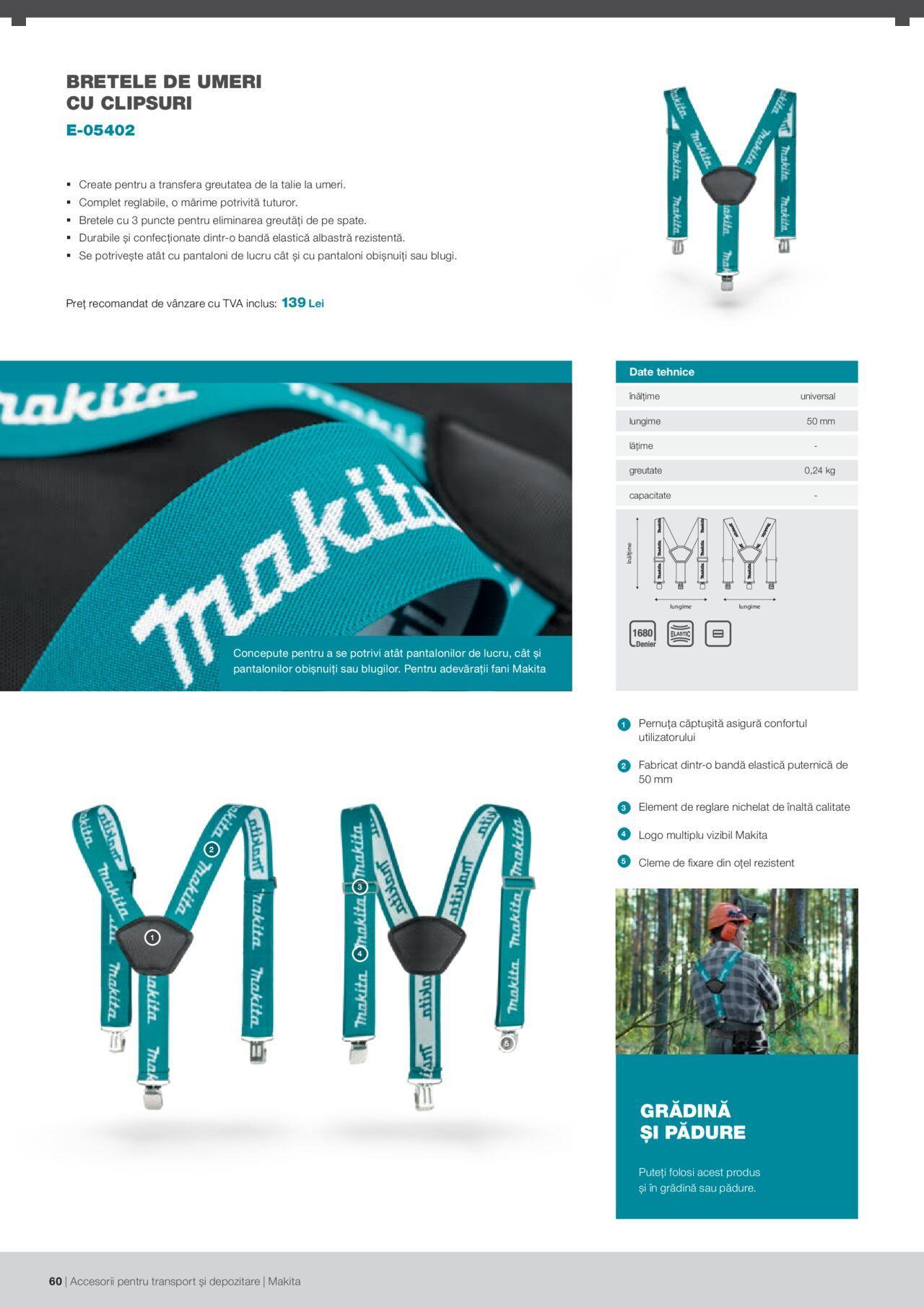 makita - Makita catalog - Accesorii pentru transport si depozitare de luni 06.09.2021 - page: 60 makita - Makita catalog - Accesorii pentru transport si depozitare de luni 06.09.2021 - page: 60