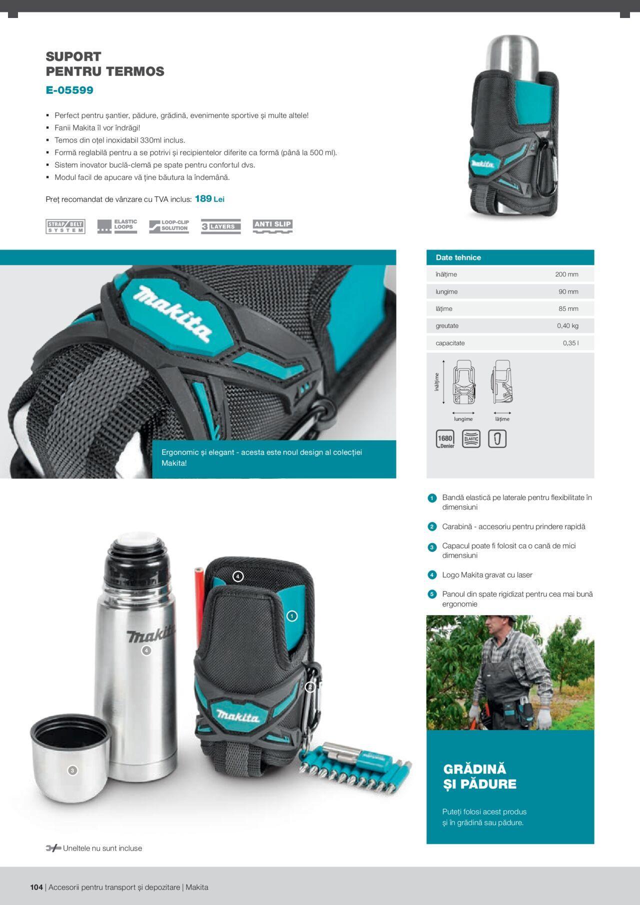 makita - Makita catalog - Accesorii pentru transport si depozitare de luni 06.09.2021 - page: 104 makita - Makita catalog - Accesorii pentru transport si depozitare de luni 06.09.2021 - page: 104
