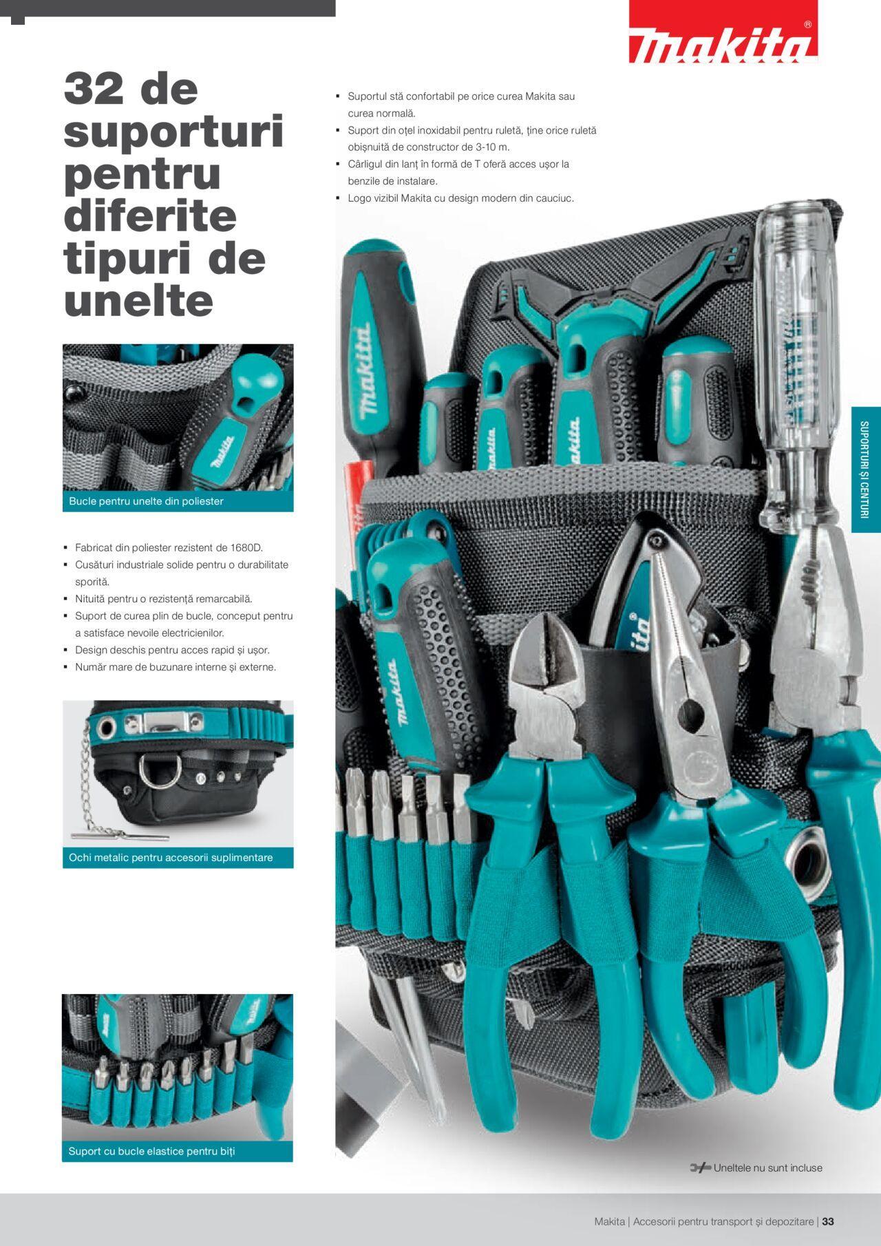 makita - Makita catalog - Accesorii pentru transport si depozitare de luni 06.09.2021 - page: 33 makita - Makita catalog - Accesorii pentru transport si depozitare de luni 06.09.2021 - page: 33