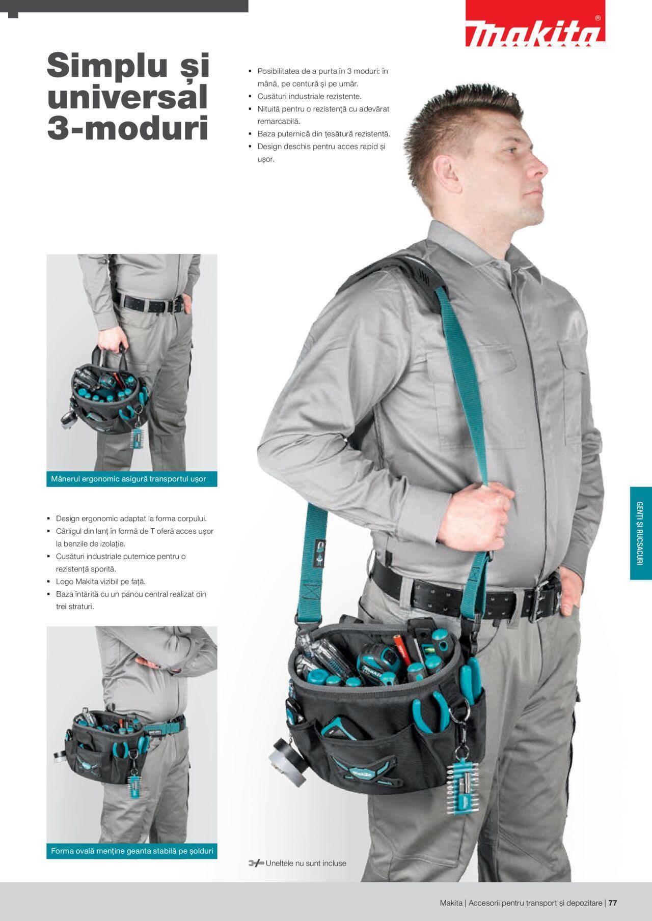 makita - Makita catalog - Accesorii pentru transport si depozitare de luni 06.09.2021 - page: 77 makita - Makita catalog - Accesorii pentru transport si depozitare de luni 06.09.2021 - page: 77