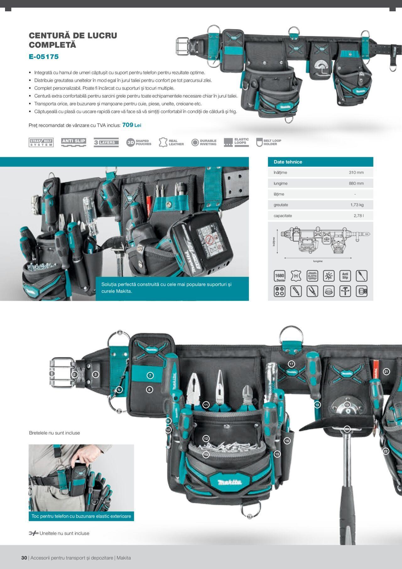 makita - Makita catalog - Accesorii pentru transport si depozitare de luni 06.09.2021 - page: 30 makita - Makita catalog - Accesorii pentru transport si depozitare de luni 06.09.2021 - page: 30