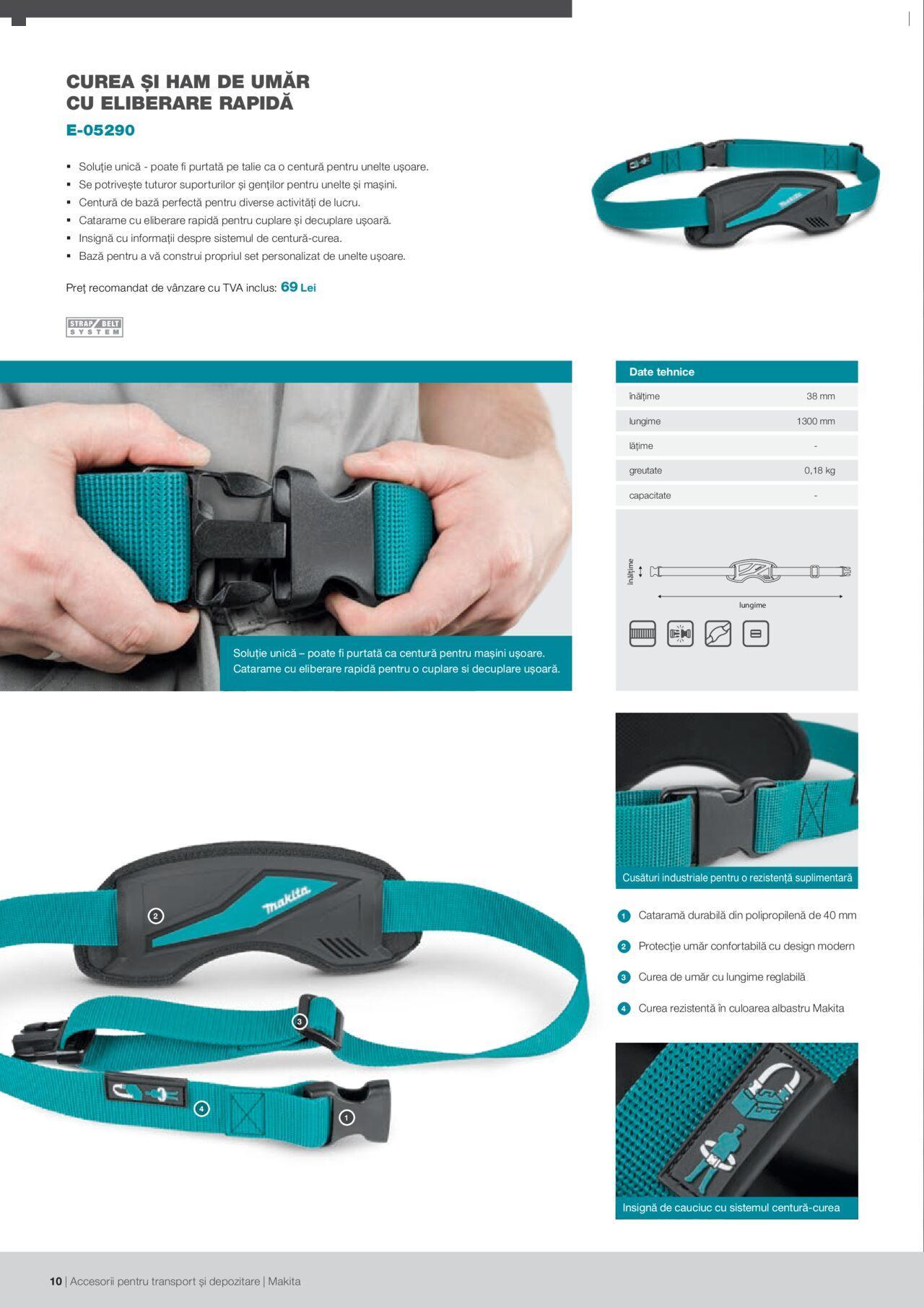 makita - Makita catalog - Accesorii pentru transport si depozitare de luni 06.09.2021 - page: 10 makita - Makita catalog - Accesorii pentru transport si depozitare de luni 06.09.2021 - page: 10