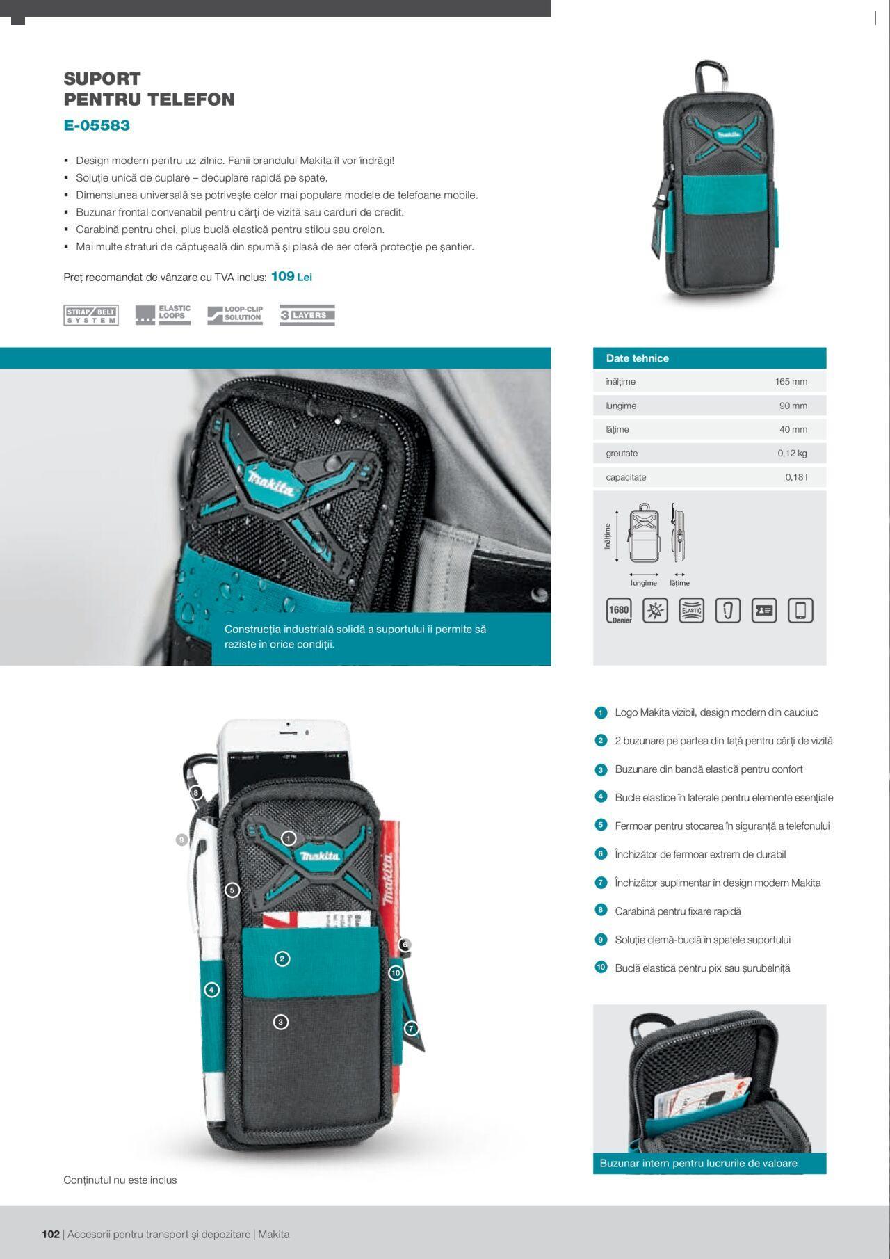 makita - Makita catalog - Accesorii pentru transport si depozitare de luni 06.09.2021 - page: 102 makita - Makita catalog - Accesorii pentru transport si depozitare de luni 06.09.2021 - page: 102
