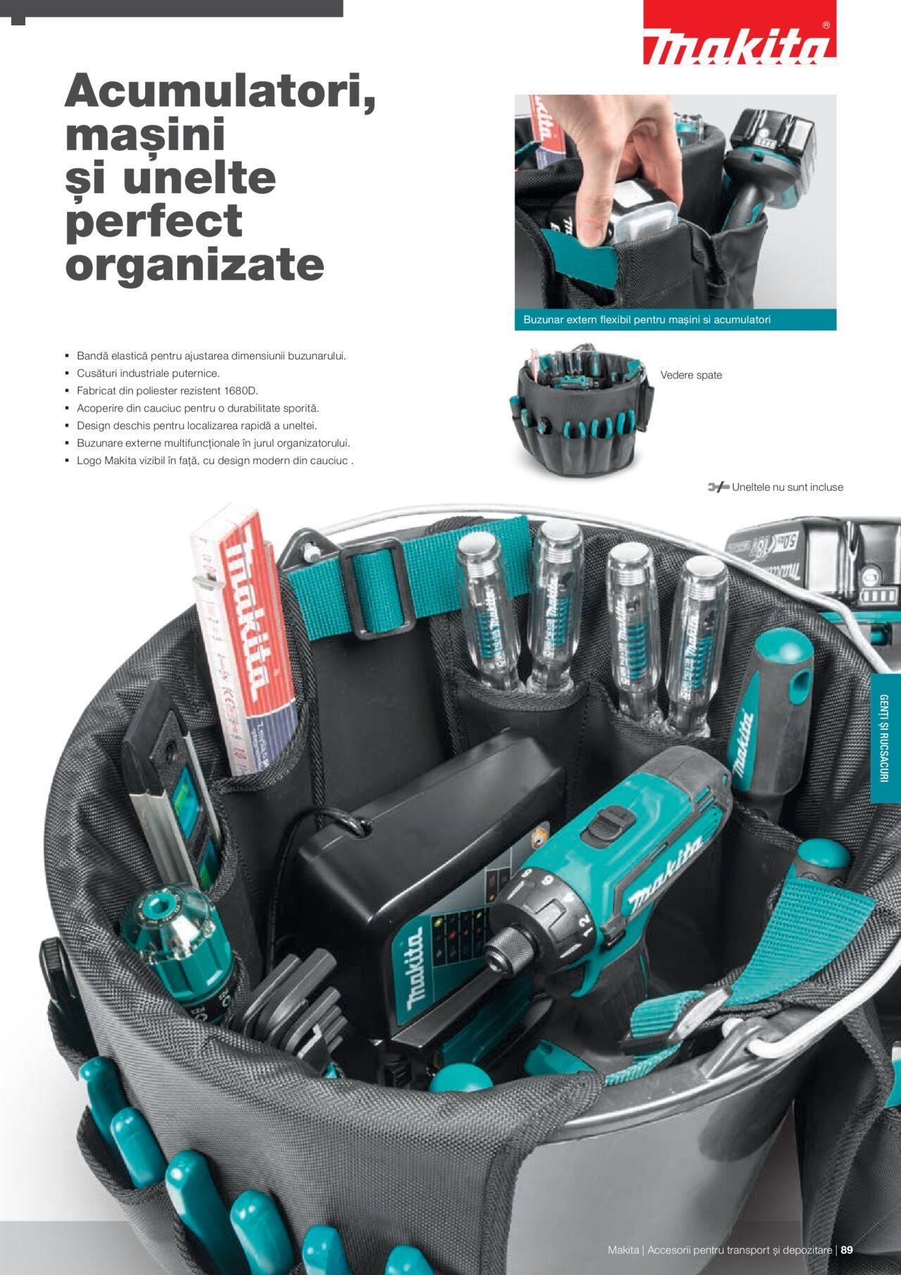 makita - Makita catalog - Accesorii pentru transport si depozitare de luni 06.09.2021 - page: 89 makita - Makita catalog - Accesorii pentru transport si depozitare de luni 06.09.2021 - page: 89