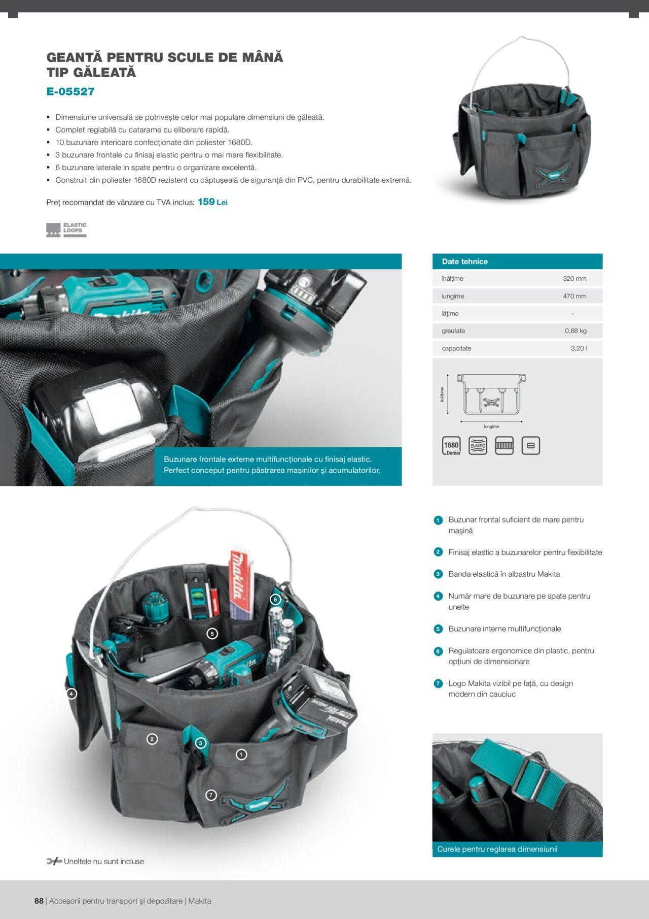 makita - Makita catalog - Accesorii pentru transport si depozitare de luni 06.09.2021 - page: 88 makita - Makita catalog - Accesorii pentru transport si depozitare de luni 06.09.2021 - page: 88