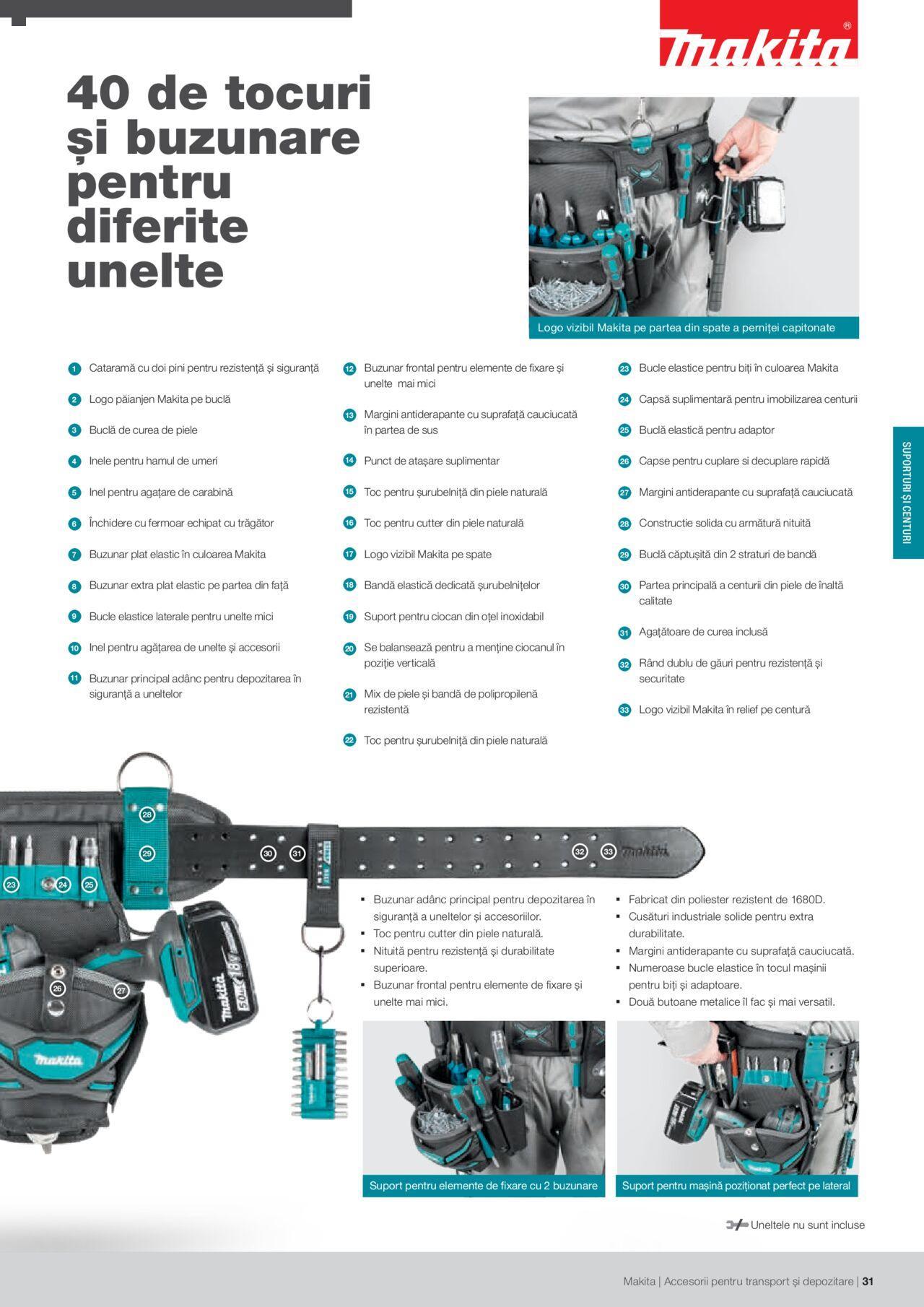 makita - Makita catalog - Accesorii pentru transport si depozitare de luni 06.09.2021 - page: 31 makita - Makita catalog - Accesorii pentru transport si depozitare de luni 06.09.2021 - page: 31
