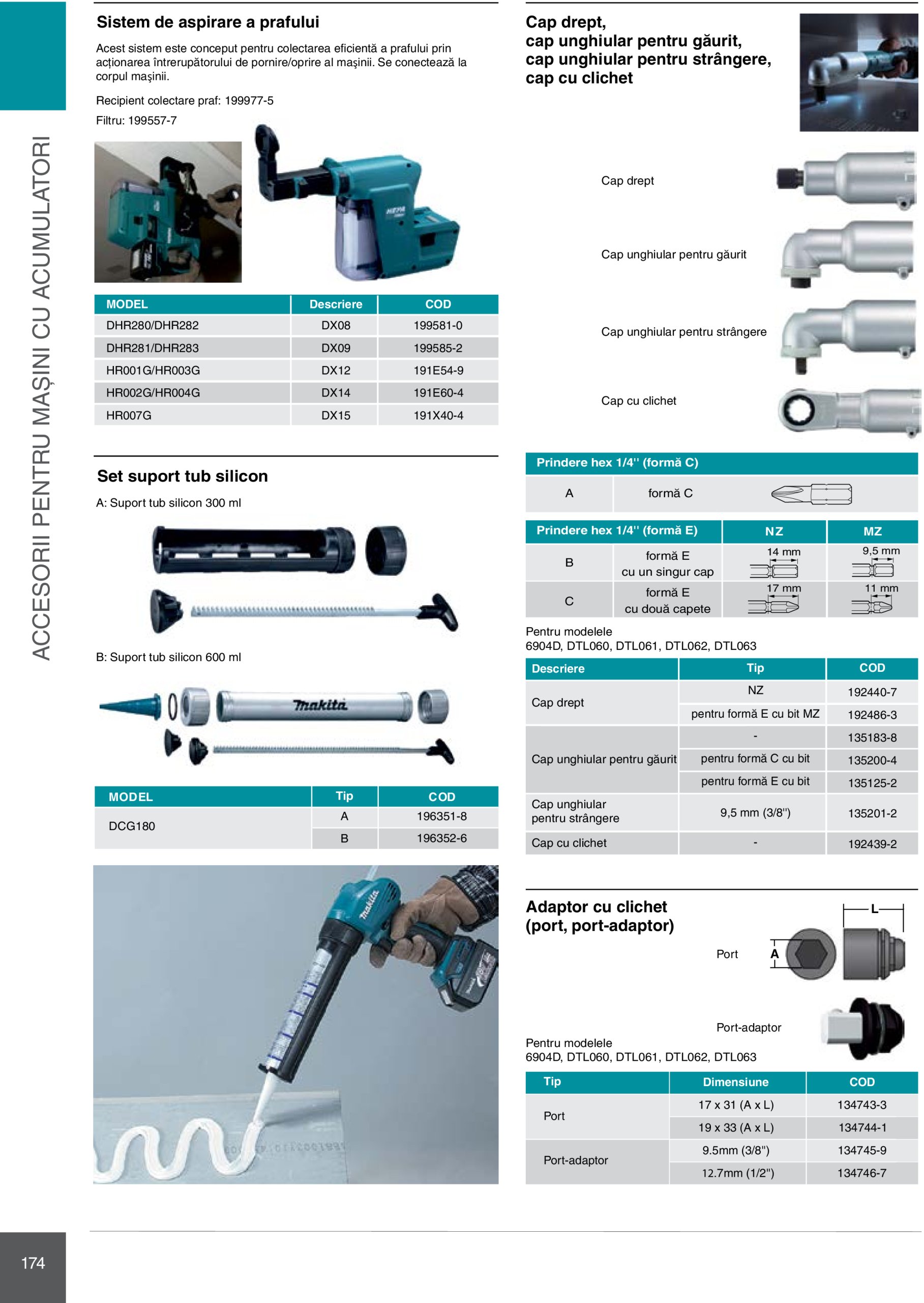 makita - Catalog Makita - Catalog Mașini Profesionale 2025 valabil din 01.01. - 31.12. - page: 174 makita - Catalog Makita - Catalog Mașini Profesionale 2025 valabil din 01.01. - 31.12. - page: 174
