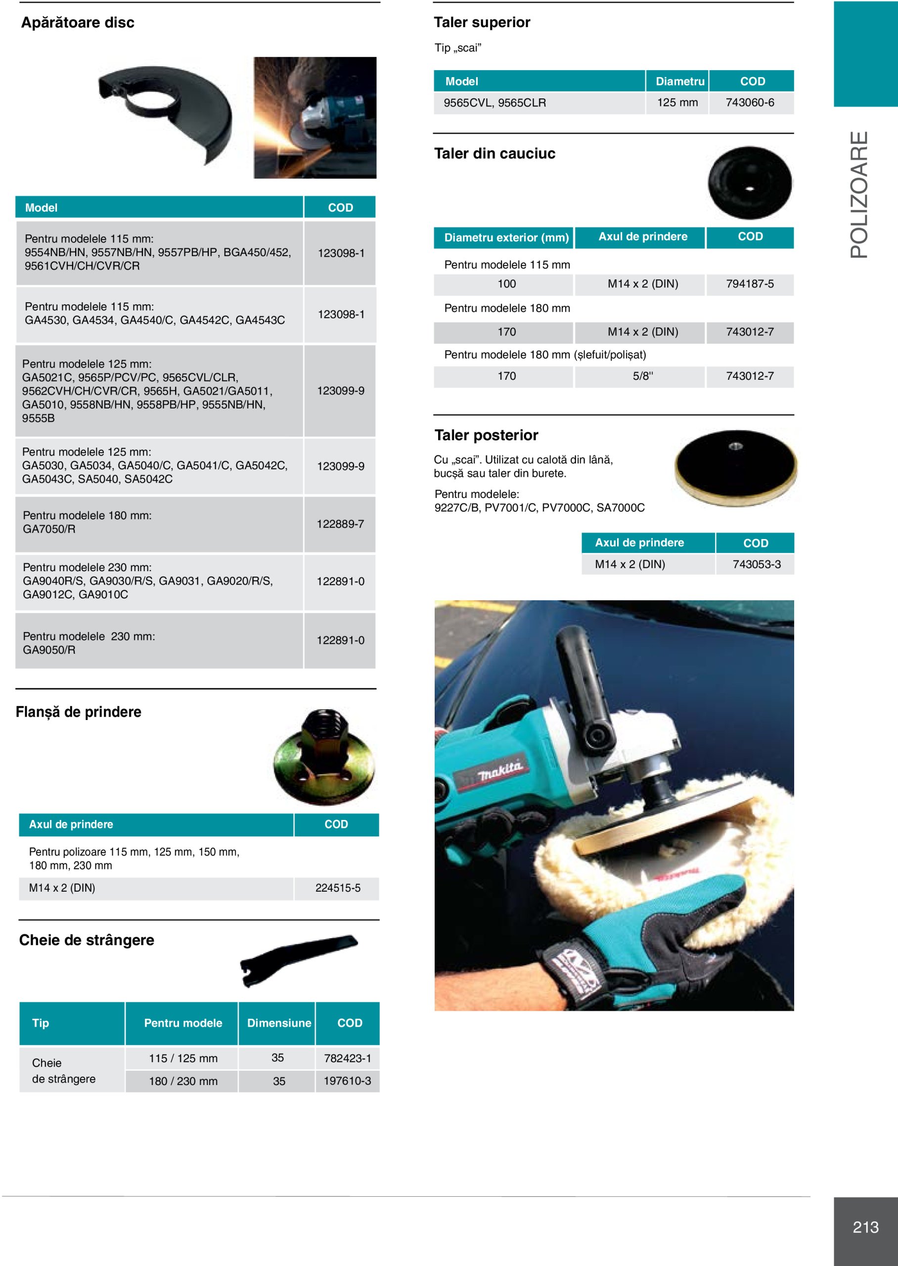 makita - Catalog Makita - Catalog Mașini Profesionale 2025 valabil din 01.01. - 31.12. - page: 213 makita - Catalog Makita - Catalog Mașini Profesionale 2025 valabil din 01.01. - 31.12. - page: 213