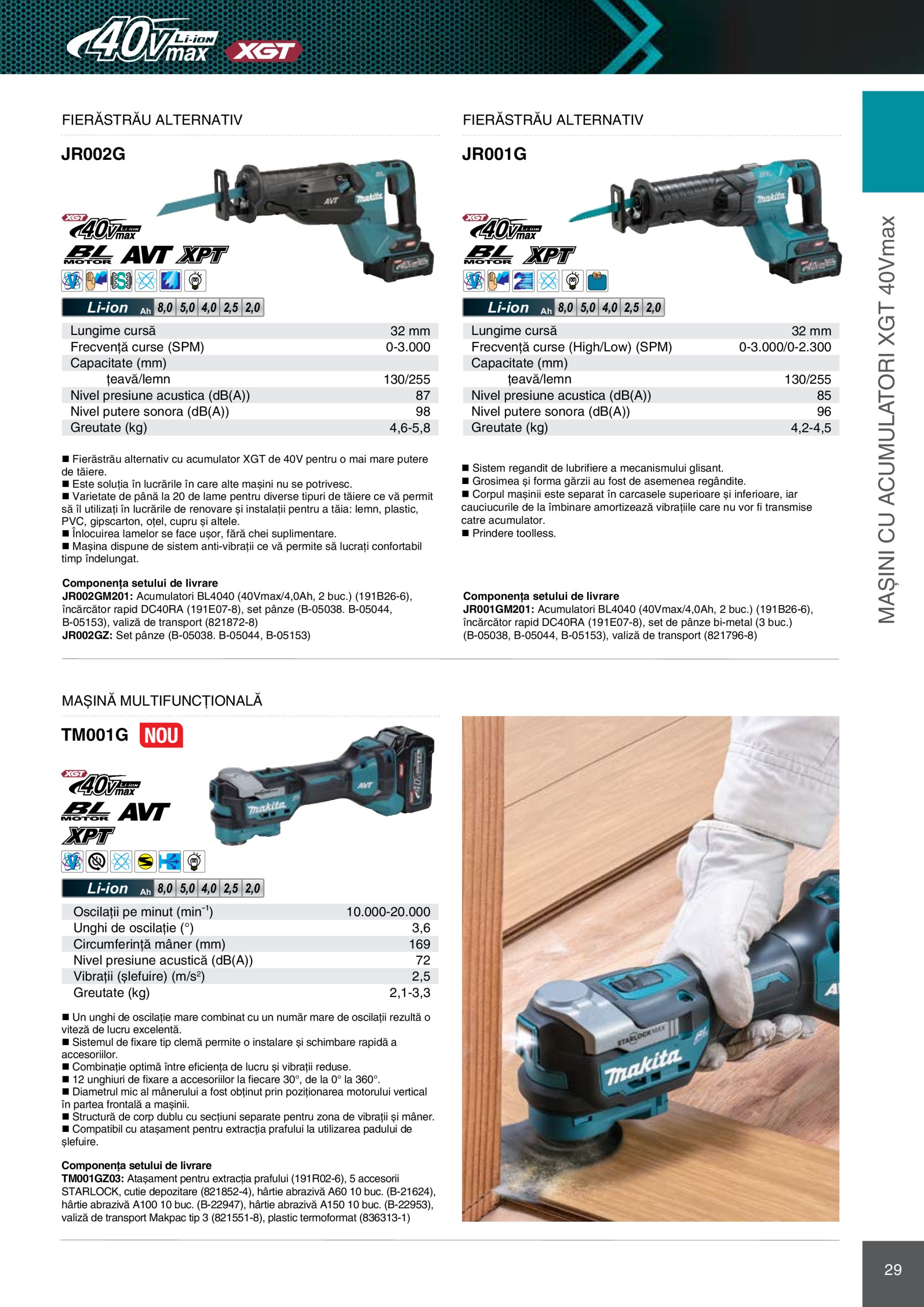 makita - Catalog Makita - Catalog Mașini Profesionale 2025 valabil din 01.01. - 31.12. - page: 29 makita - Catalog Makita - Catalog Mașini Profesionale 2025 valabil din 01.01. - 31.12. - page: 29