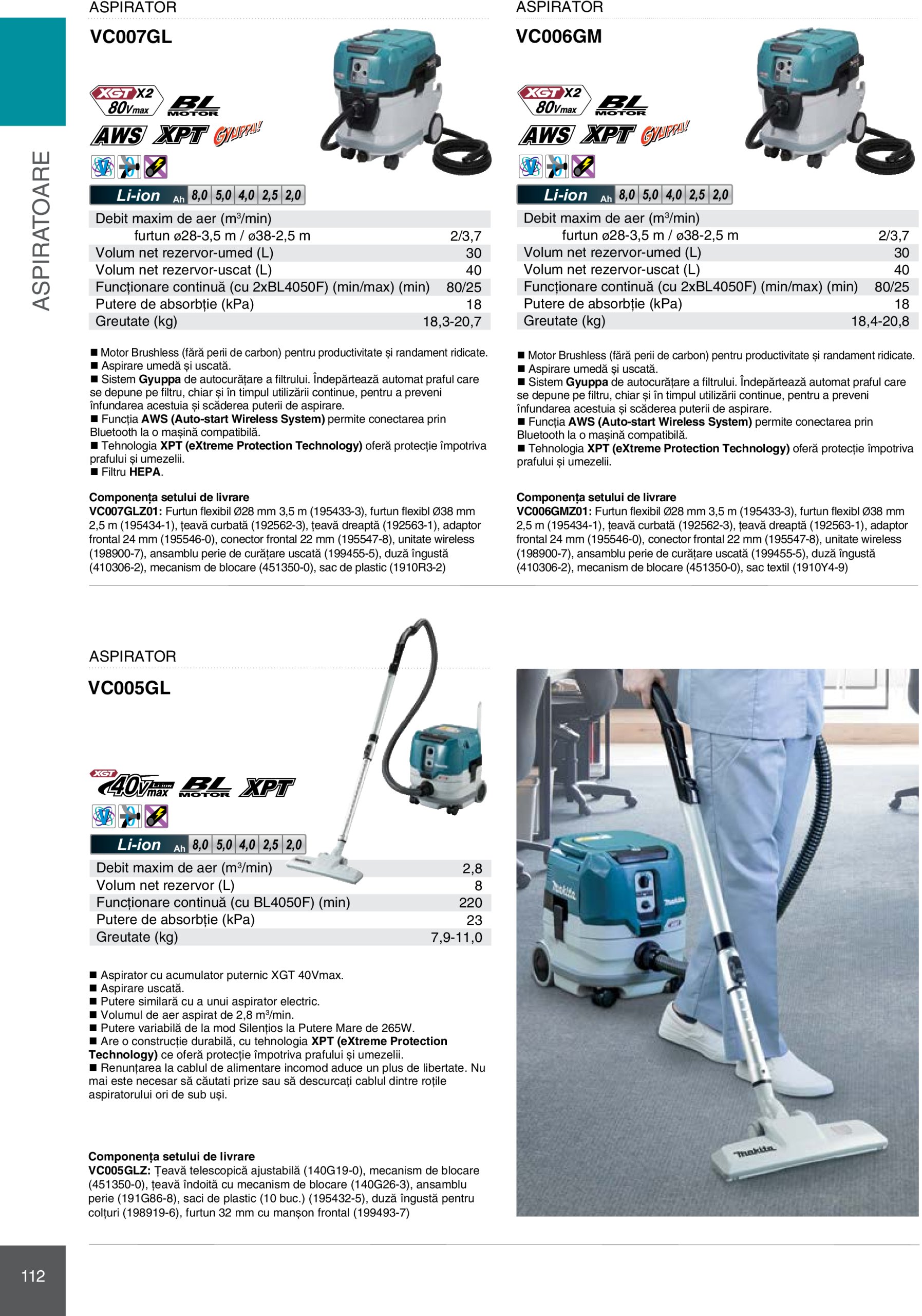 makita - Catalog Makita - Catalog Mașini Profesionale 2025 valabil din 01.01. - 31.12. - page: 112 makita - Catalog Makita - Catalog Mașini Profesionale 2025 valabil din 01.01. - 31.12. - page: 112