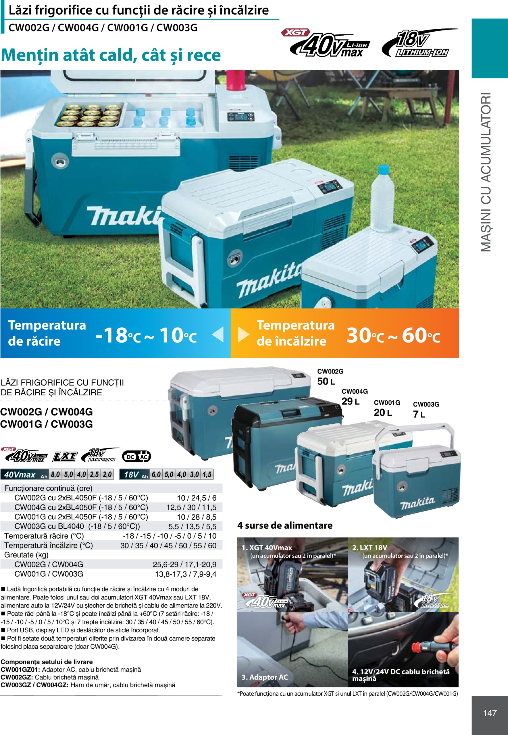 makita - Catalog Makita - Catalog Mașini Profesionale 2025 valabil din 01.01. - 31.12. - page: 147 makita - Catalog Makita - Catalog Mașini Profesionale 2025 valabil din 01.01. - 31.12. - page: 147