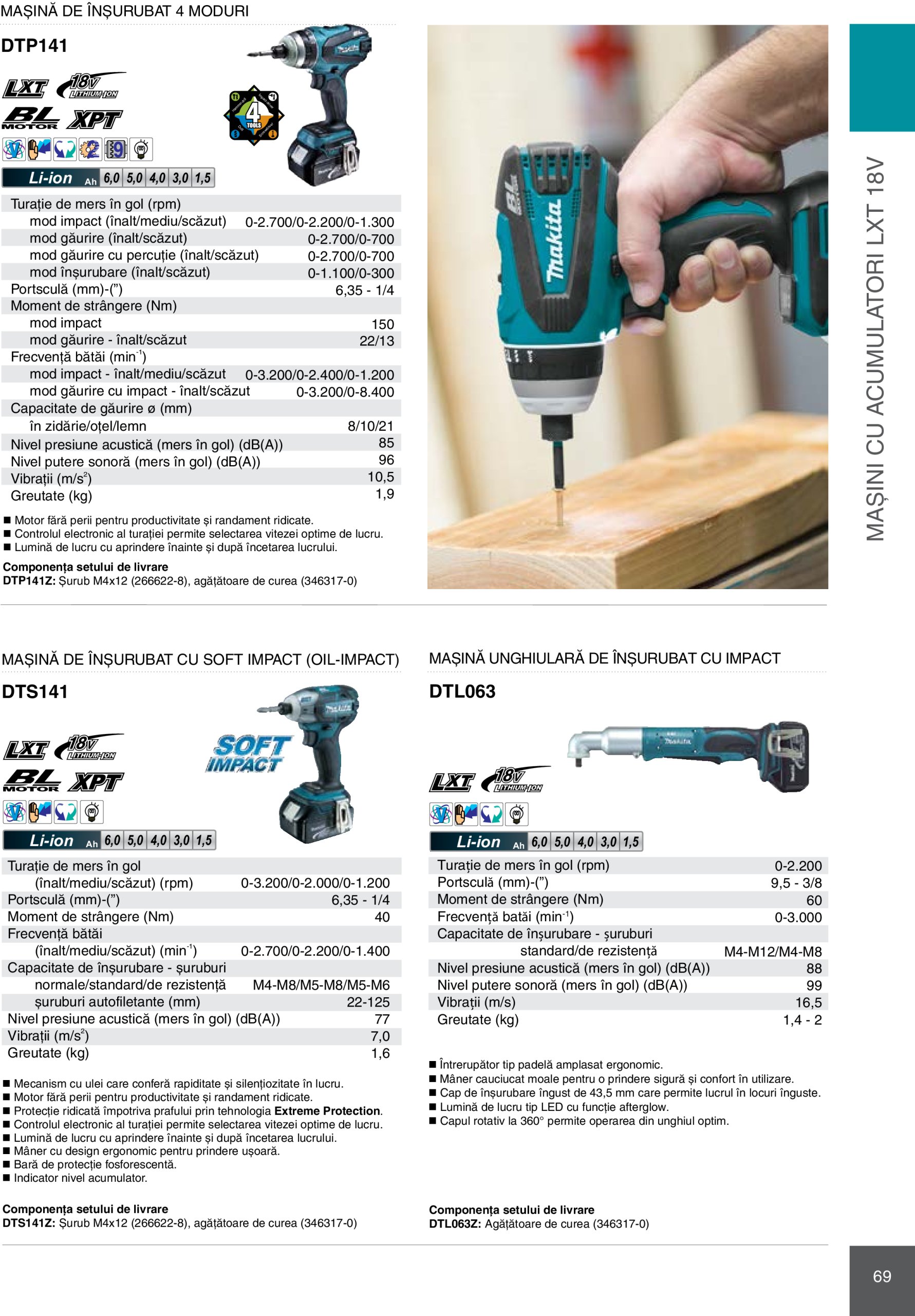 makita - Catalog Makita - Catalog Mașini Profesionale 2025 valabil din 01.01. - 31.12. - page: 69 makita - Catalog Makita - Catalog Mașini Profesionale 2025 valabil din 01.01. - 31.12. - page: 69