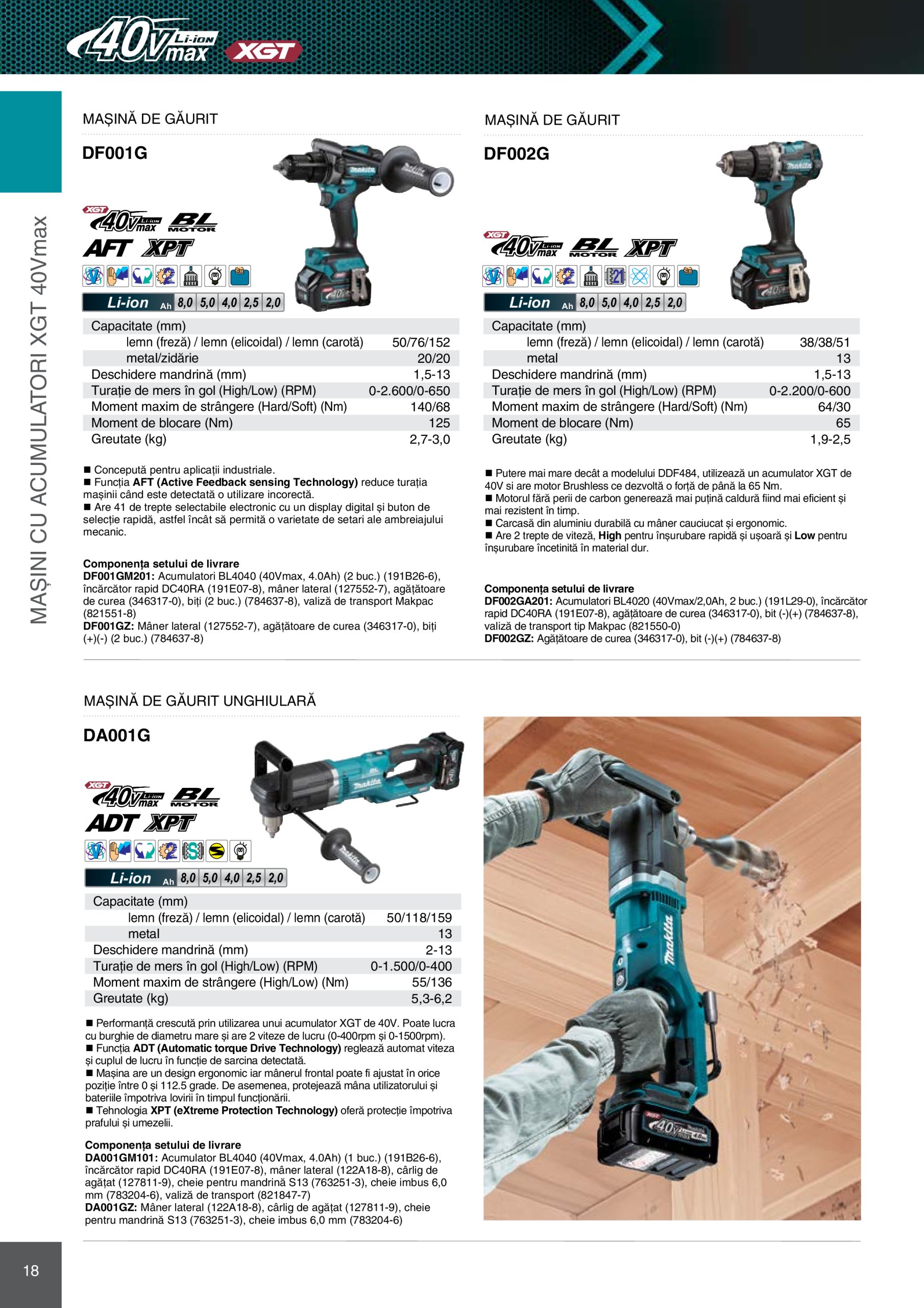 makita - Catalog Makita - Catalog Mașini Profesionale 2025 valabil din 01.01. - 31.12. - page: 18 makita - Catalog Makita - Catalog Mașini Profesionale 2025 valabil din 01.01. - 31.12. - page: 18