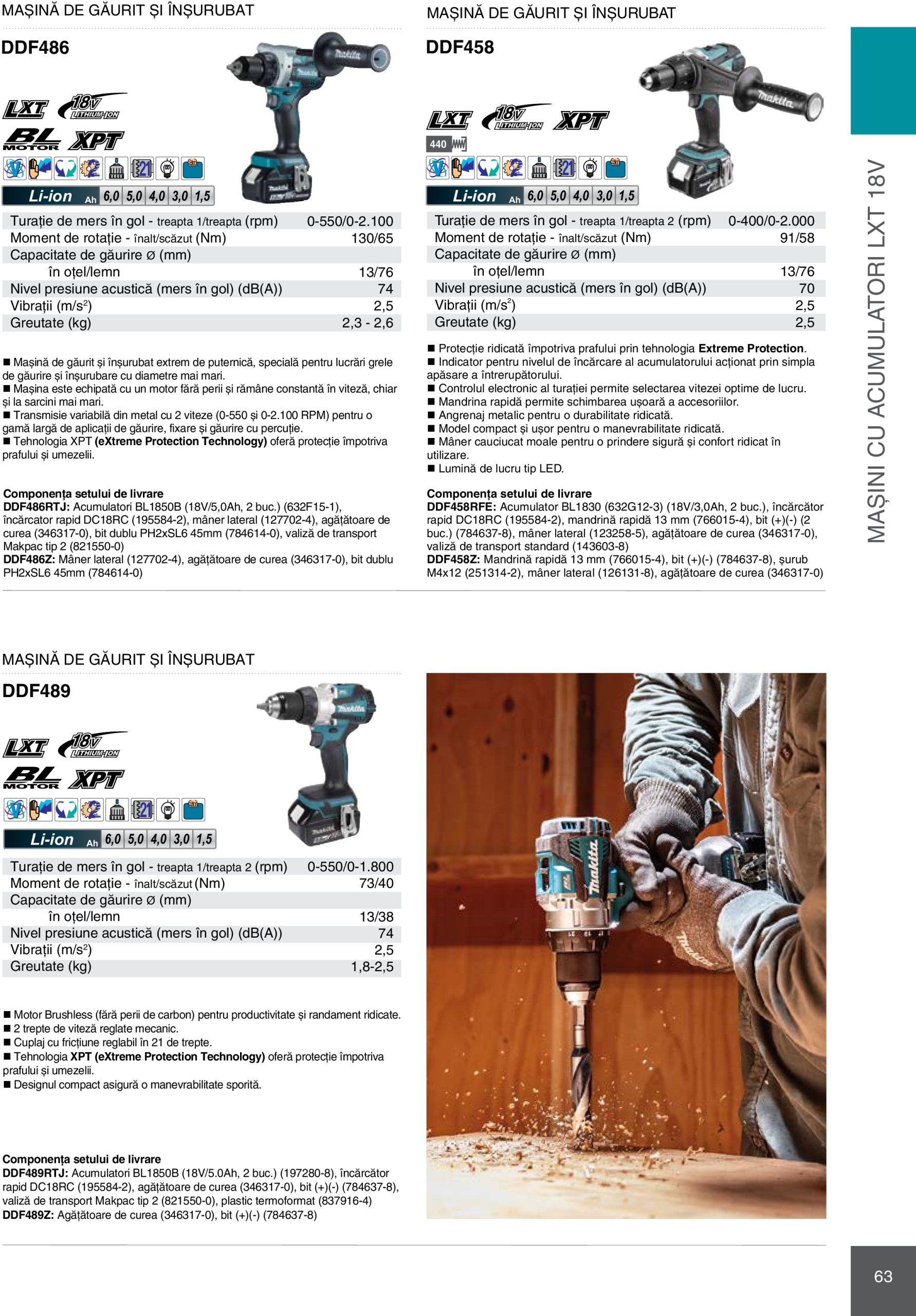 makita - Catalog Makita - Catalog Mașini Profesionale 2025 valabil din 01.01. - 31.12. - page: 63 makita - Catalog Makita - Catalog Mașini Profesionale 2025 valabil din 01.01. - 31.12. - page: 63