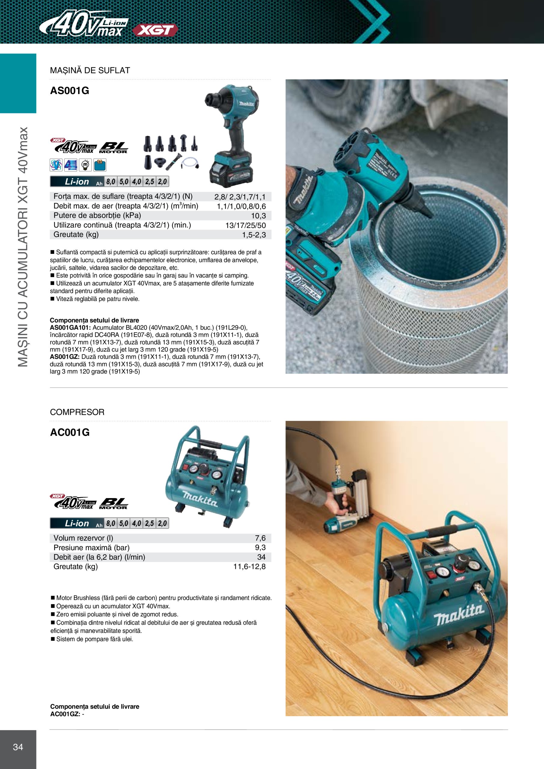 makita - Catalog Makita - Catalog Mașini Profesionale 2025 valabil din 01.01. - 31.12. - page: 34 makita - Catalog Makita - Catalog Mașini Profesionale 2025 valabil din 01.01. - 31.12. - page: 34