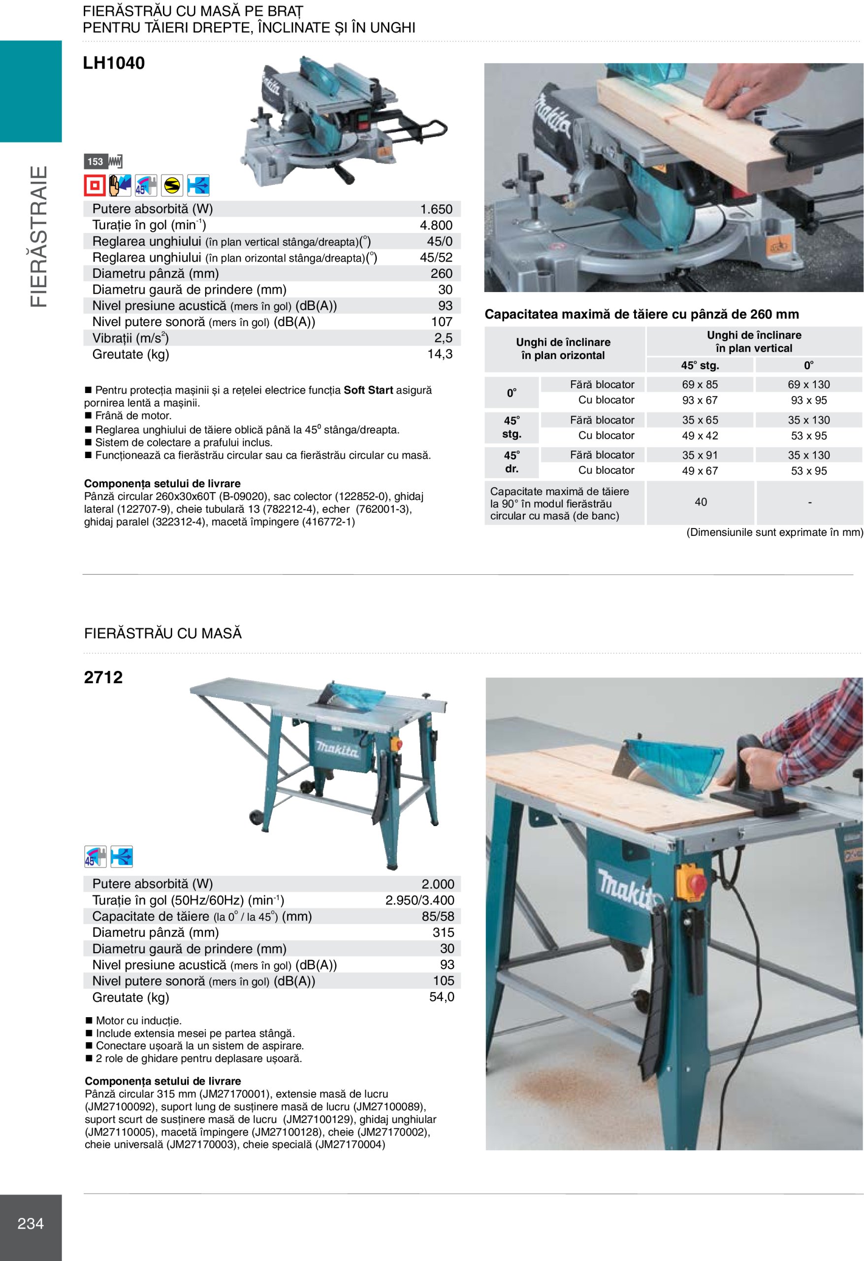 makita - Catalog Makita - Catalog Mașini Profesionale 2025 valabil din 01.01. - 31.12. - page: 234 makita - Catalog Makita - Catalog Mașini Profesionale 2025 valabil din 01.01. - 31.12. - page: 234